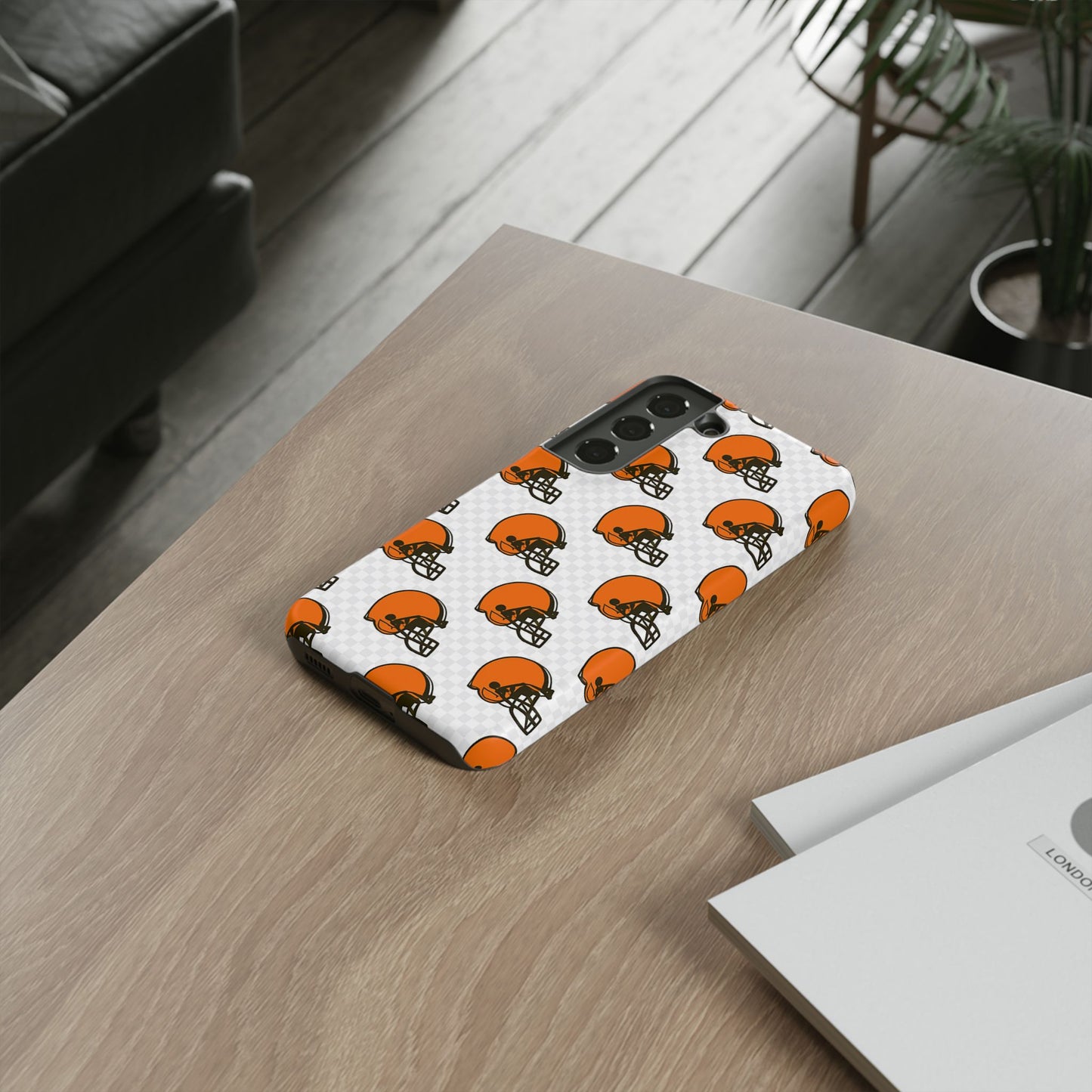 Cleveland Football Phone Case, Tough Cases for NFL Fans, Sporty Mobile Cover, Gifts for Football Lovers, Unique Team Merchandise