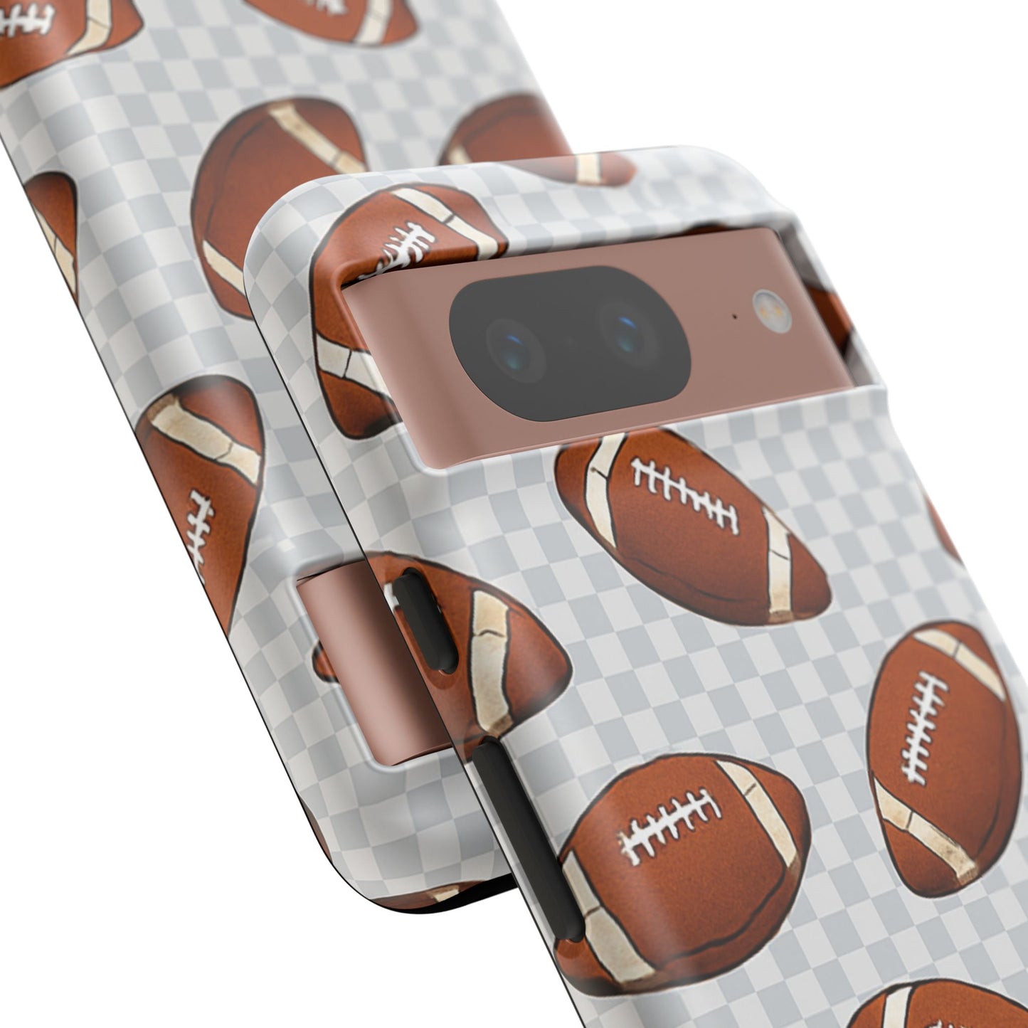 Football Phone Case, Tough Cases for Sports Fans, Unique Gift for Football Lovers, Protective Decor, Athletic Accessories