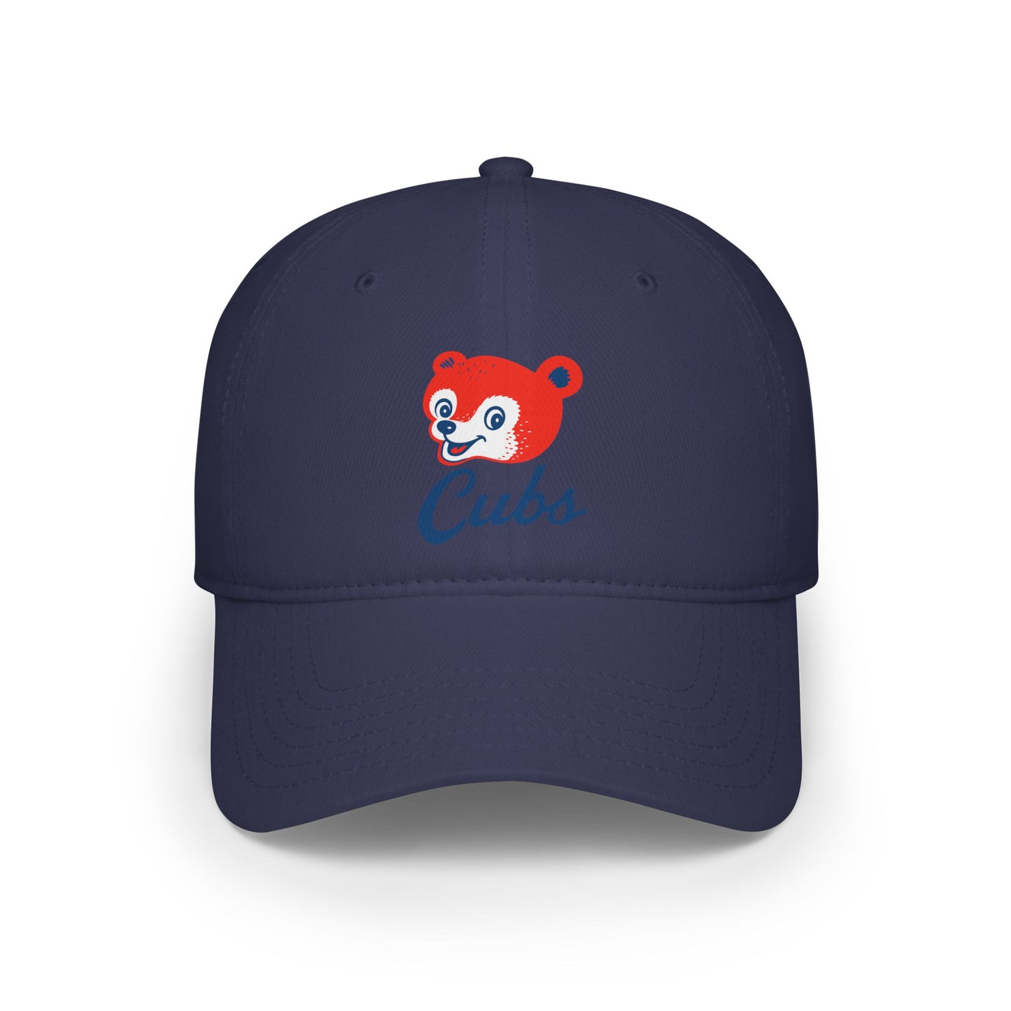 Cheerful Cubs Low Profile Baseball Cap - Fun Gift for Sports Fans, Summer Outings, Outdoor Events, Birthday Parties, Casual Wear