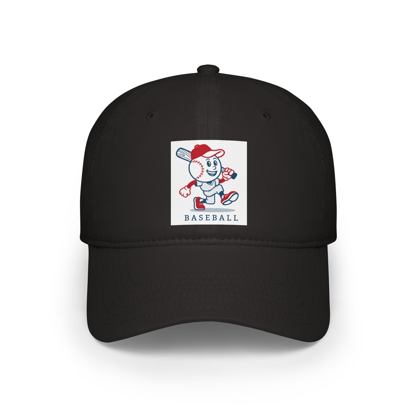 Cute Baseball Cap for Sports Lovers, Adjustable Hat, Gift for Baseball Fans, Outdoor Activities, Fun Accessory for Summer