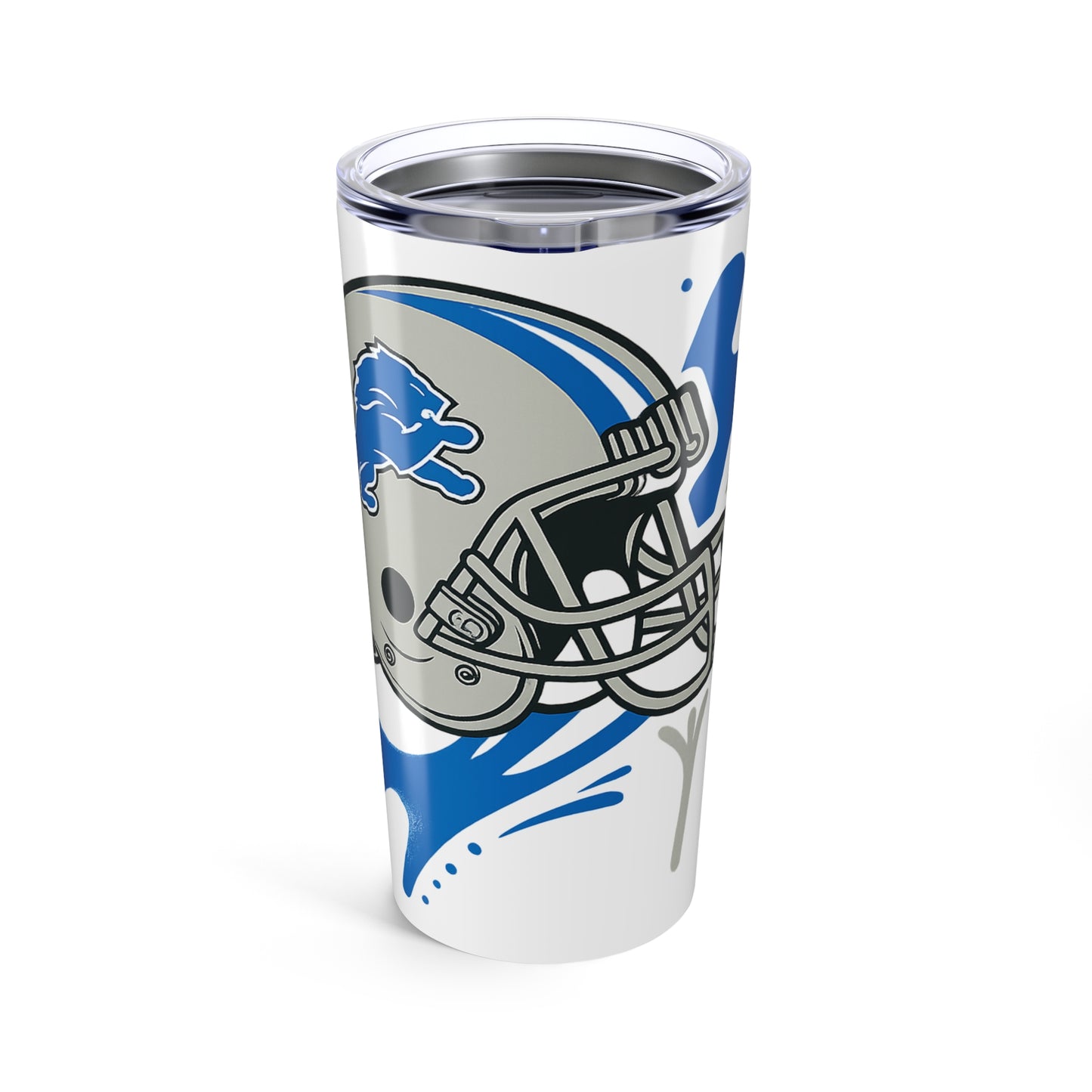 Detroit Lions 20oz Tumbler - Perfect for Game Day, Sports Fans, Gifts for Him, Team Spirit, Travel Mug