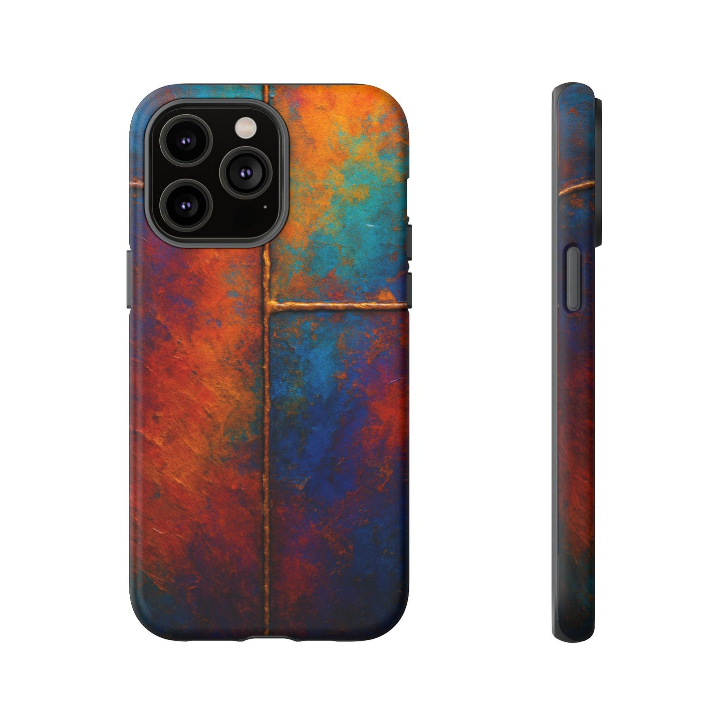 Vibrant Phone Case, Colorful Tough Case Cover, Artistic Phone Protector, Unique Smartphone Accessories, Gift for Tech Lovers