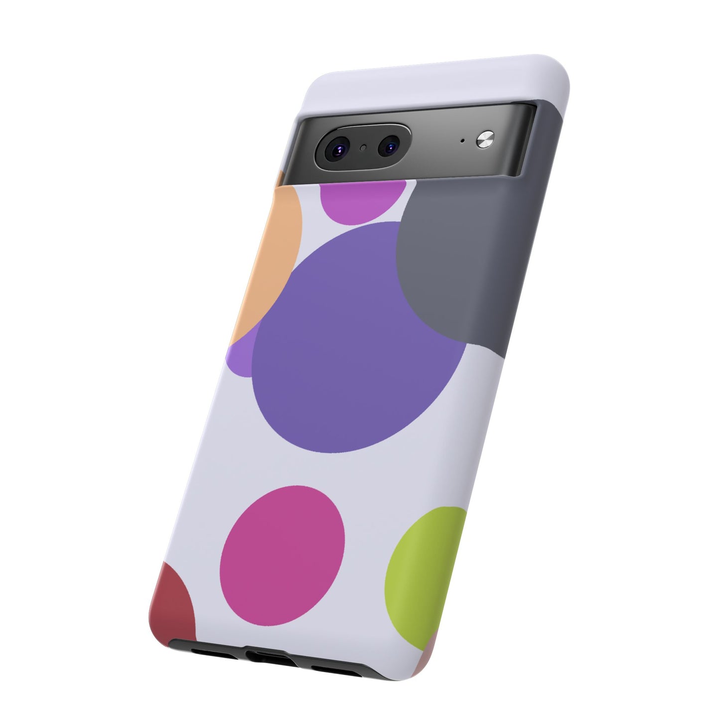 Colorful Geometric Phone Case, Bold Protective Cover for iPhone, Unique Gift for Trendy Teens, Fun Customizable Cases, Modern Design