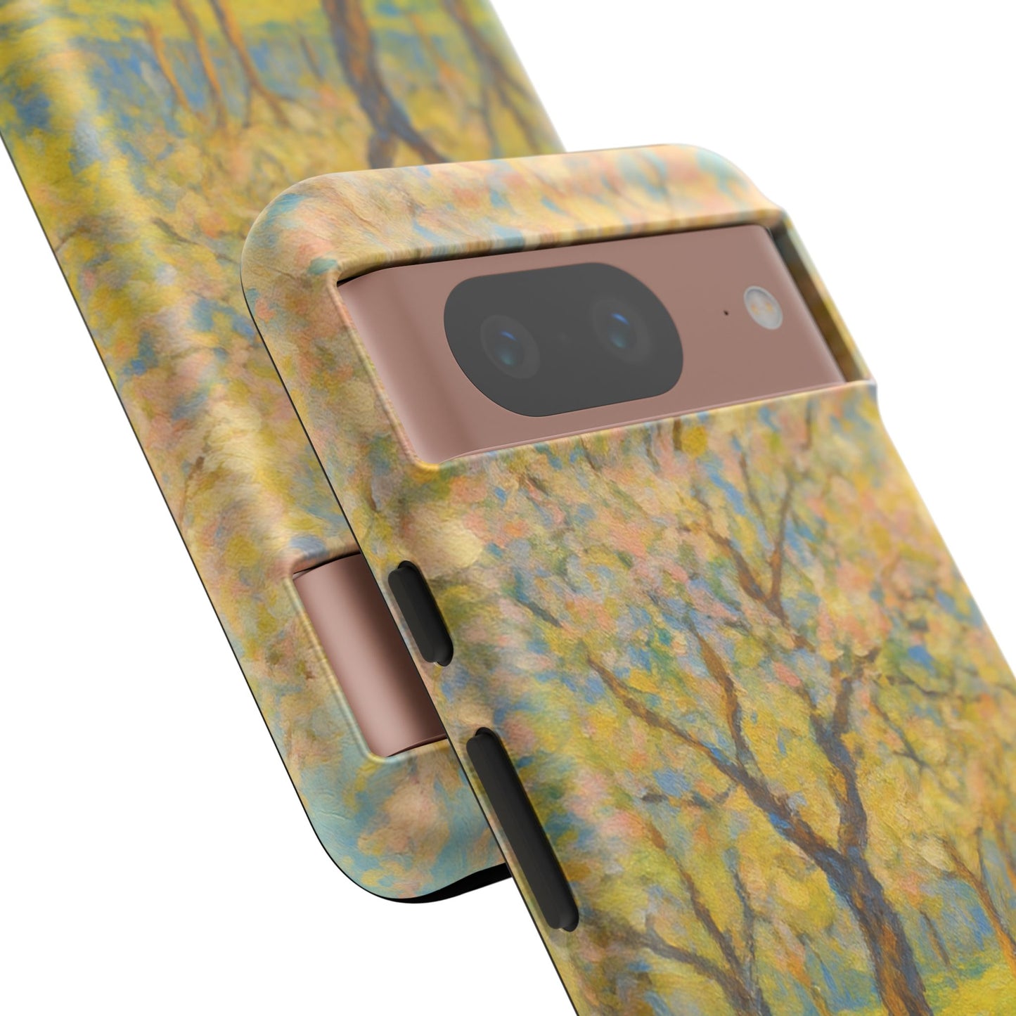 Artistic Phone Case, Tough Phone Case, Flower Tree Case, Spring Decor, Unique Phone Cover, Nature Lover Gift