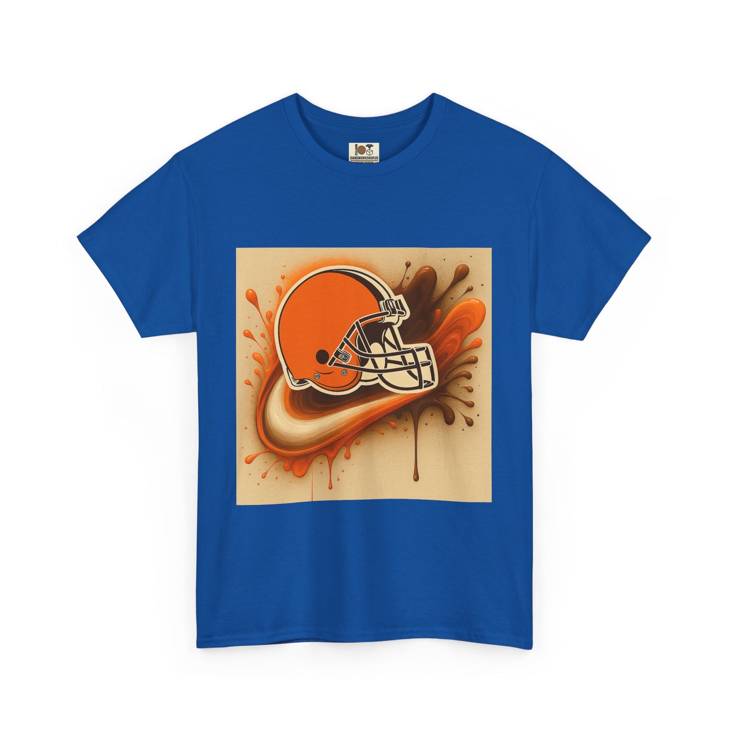 Cleveland Browns Fan Tee, Unisex Heavy Cotton Shirt, Game Day Apparel, Sports T-Shirt, NFL Team Gear, Casual Comfort Wear