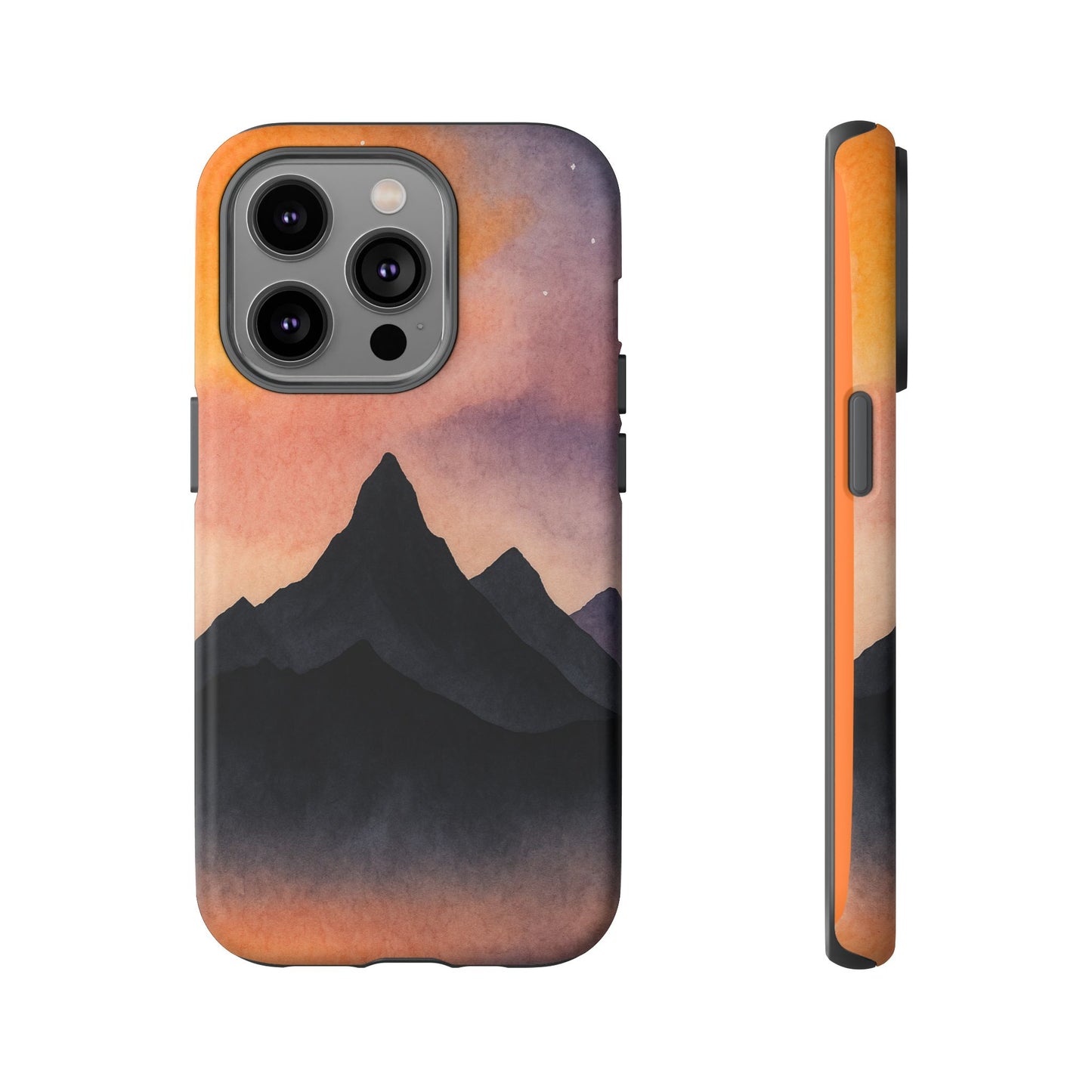 Mountain Sunset Phone Case, Nature Lover's Gift, Adventure Phone Cover, Unique Cellphone Accessories, Outdoor Enthusiast Decor