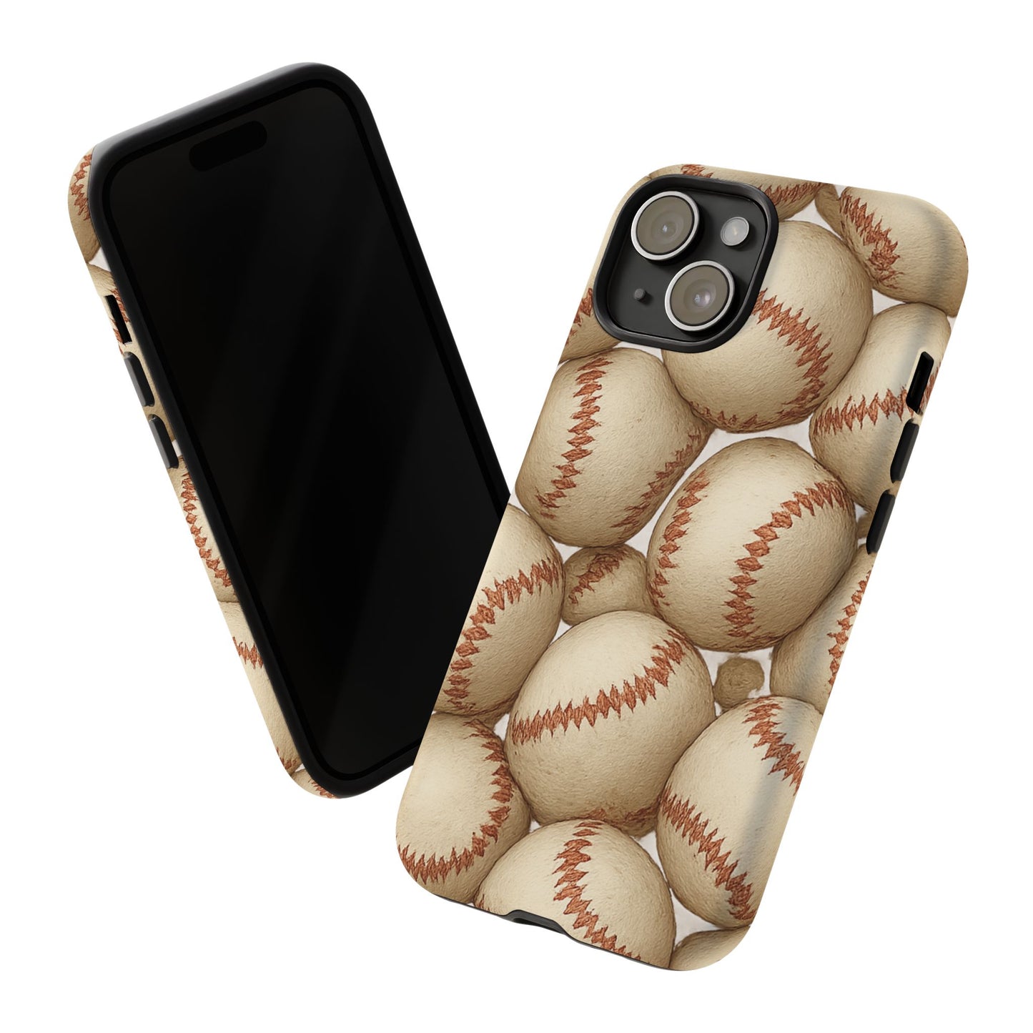 Baseball Phone Case, Tough Cases for Sports Fans, Custom iPhone Cover, Unique Gift for Baseball Lovers, Durable Protection