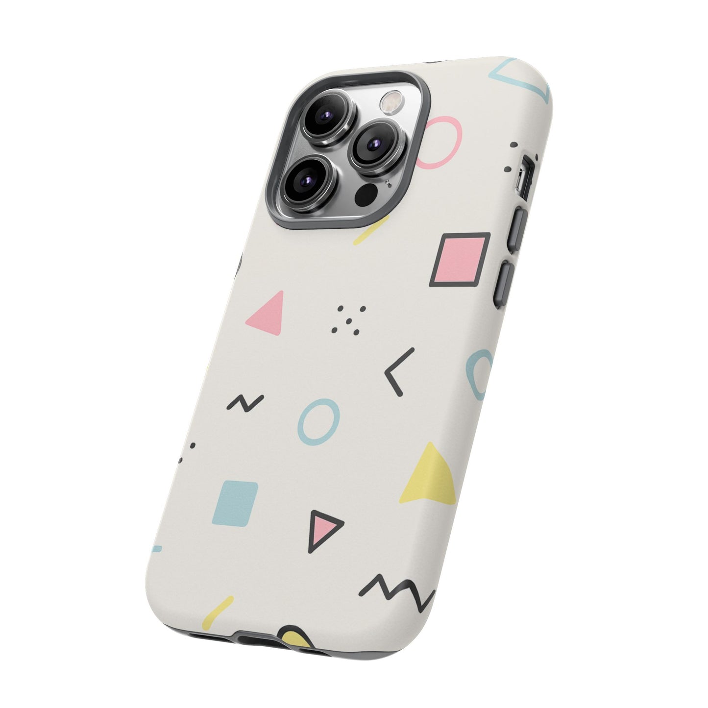 Geometric Phone Case - Stylish Tough Cases for Trendsetters, Unique Phone Covers, Modern Accessories, Gift Ideas for Her