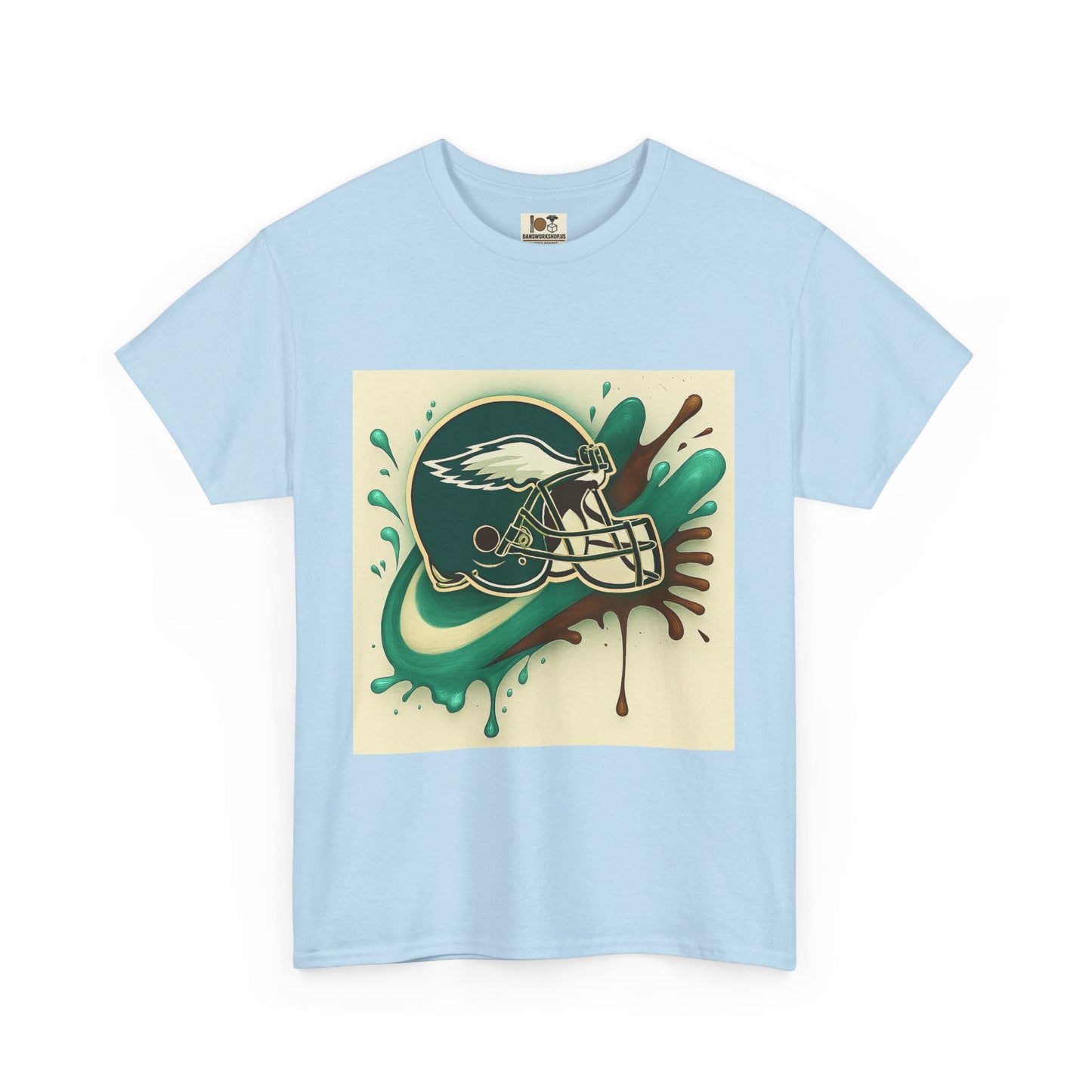 Eagles Fan Unisex Heavy Cotton Tee, Sports Shirt, Team Apparel, Game Day Outfit, Football Merchandise