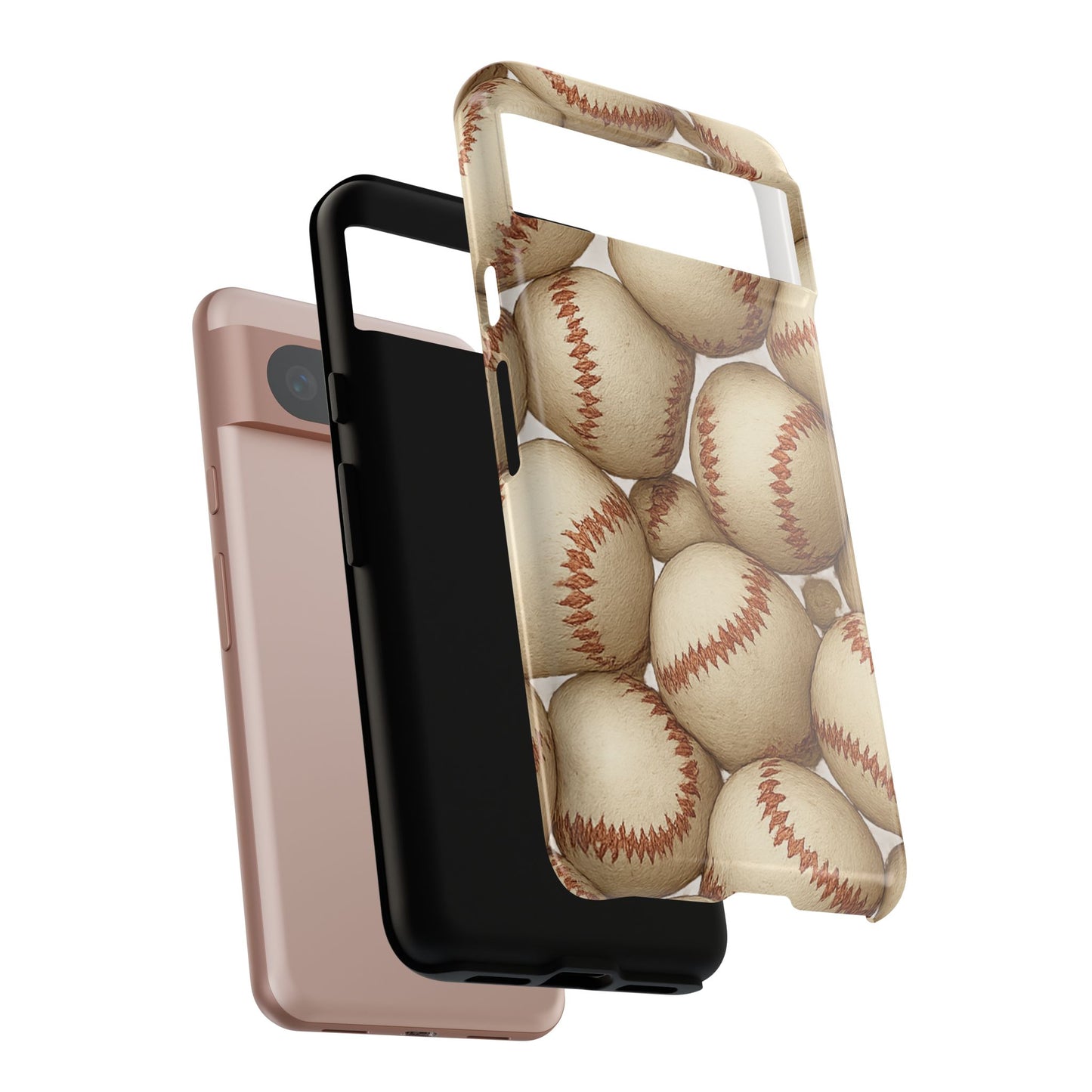 Baseball Phone Case, Tough Cases for Sports Fans, Custom iPhone Cover, Unique Gift for Baseball Lovers, Durable Protection
