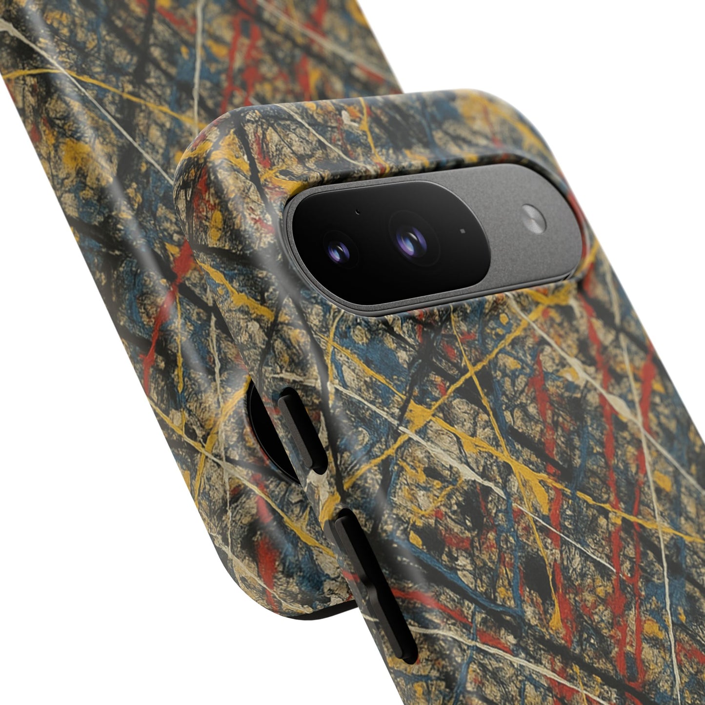 Tough Cases Phone Case - Bold Abstract Design, Stylish Mobile Cover, Unique Gift for Him/Her, Durable Accessory, Trendy Protection