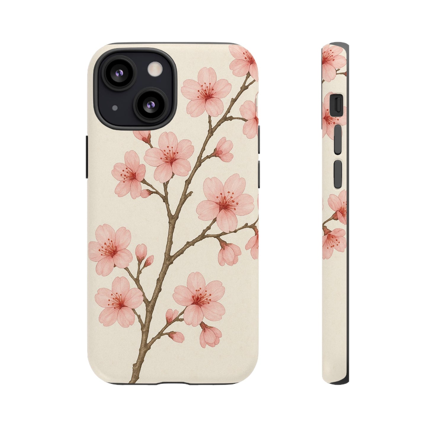 Cherry Blossom Phone Case, Floral Phone Cover, Tough Case for Gifts, Spring Decor, Cute Tech Accessories, Nature Lover's Gift
