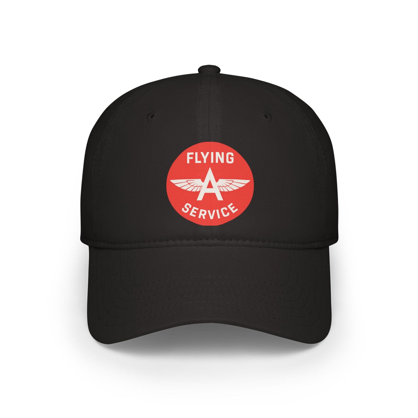 Flying A Service Low Profile Baseball Cap - Casual Style, Gift for Aviation Lovers, Adjustable Cap, Outdoor Wear, Unique Accessories