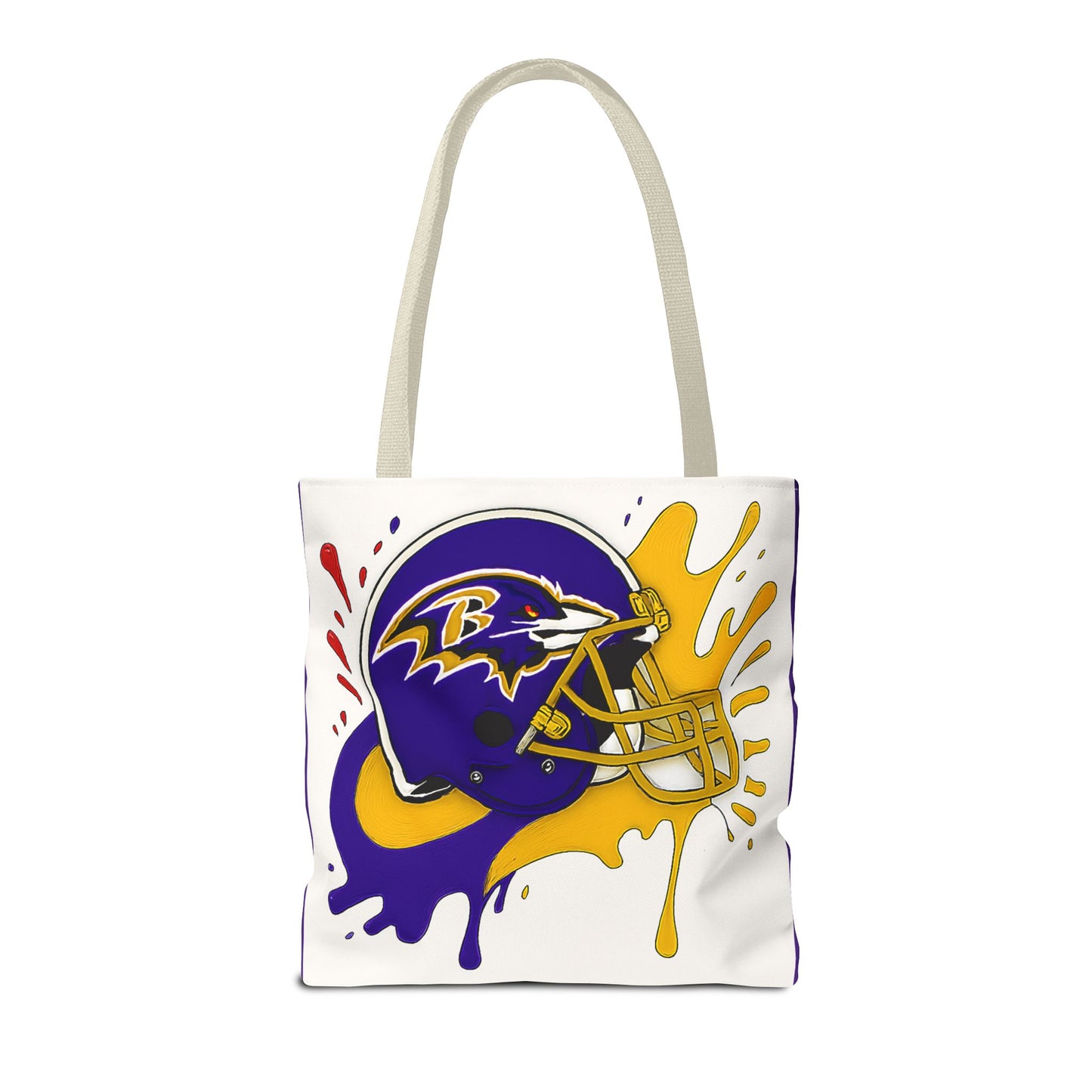 Bold Ravens-Inspired Tote Bag, Football Fan Gift, Sports Tote, Game Day Accessory, Team Spirit Bag, Unique Gift for Her