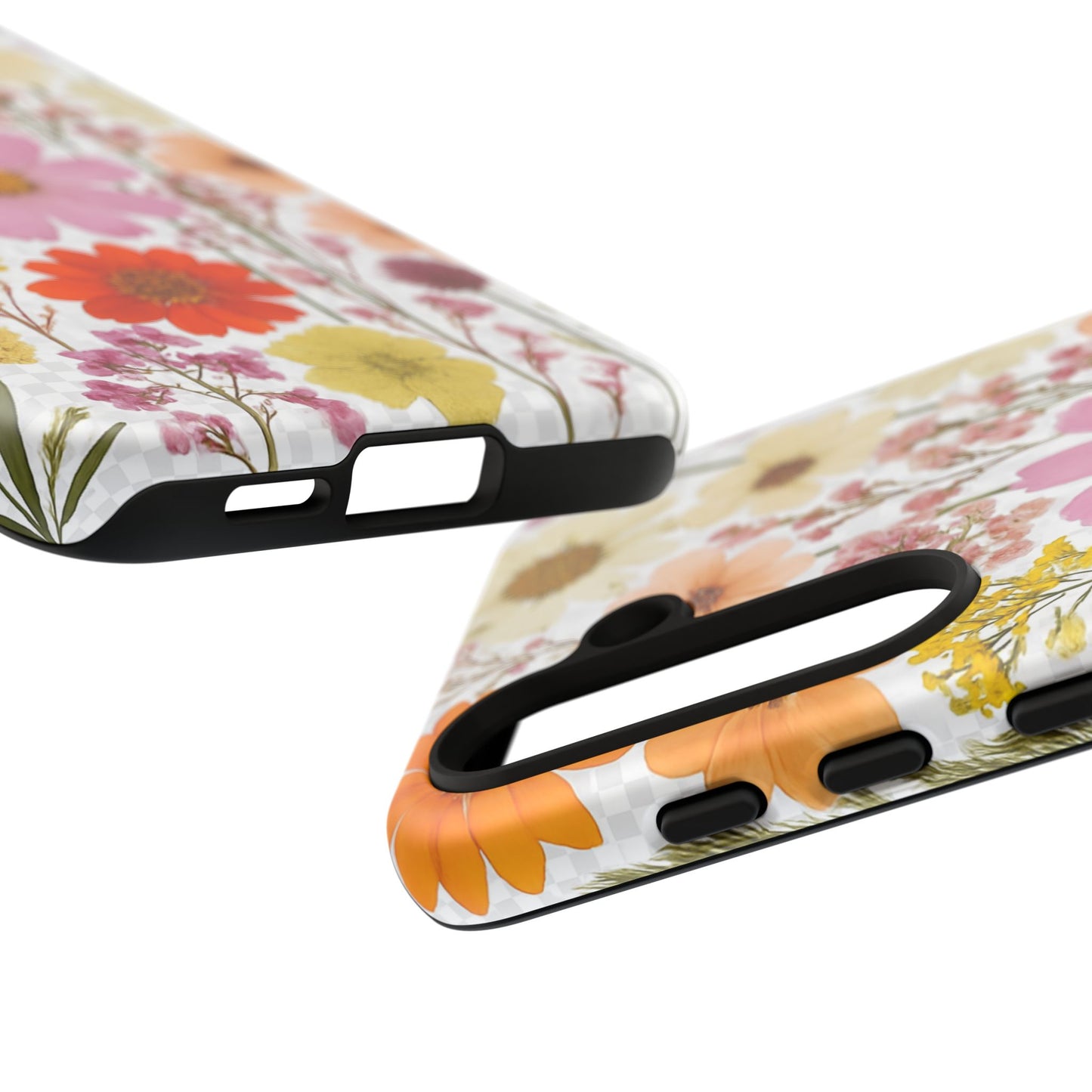Floral Phone Case - Tough Cases, Stylish Protective Cover, Flower Design, Trendy Gift, Nature Lover Accessory, DRIED FLOWERS