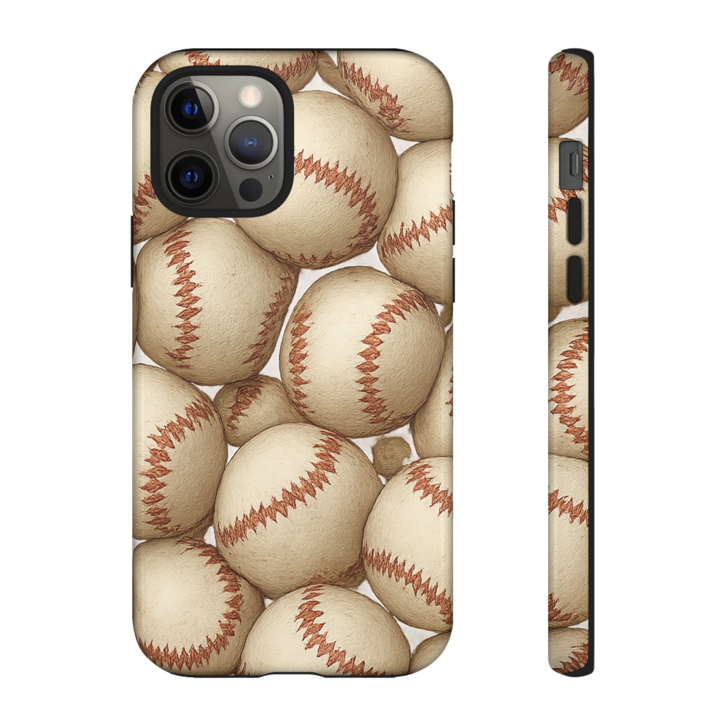 Baseball Phone Case, Tough Cases for Sports Fans, Custom iPhone Cover, Unique Gift for Baseball Lovers, Durable Protection