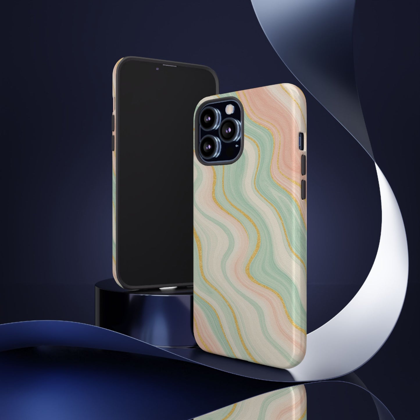 Stylish Phone Case with Abstract Design, Tough Cases for Trendy Protection, Unique Phone Accessories, Gift for Her, Modern Tech Style