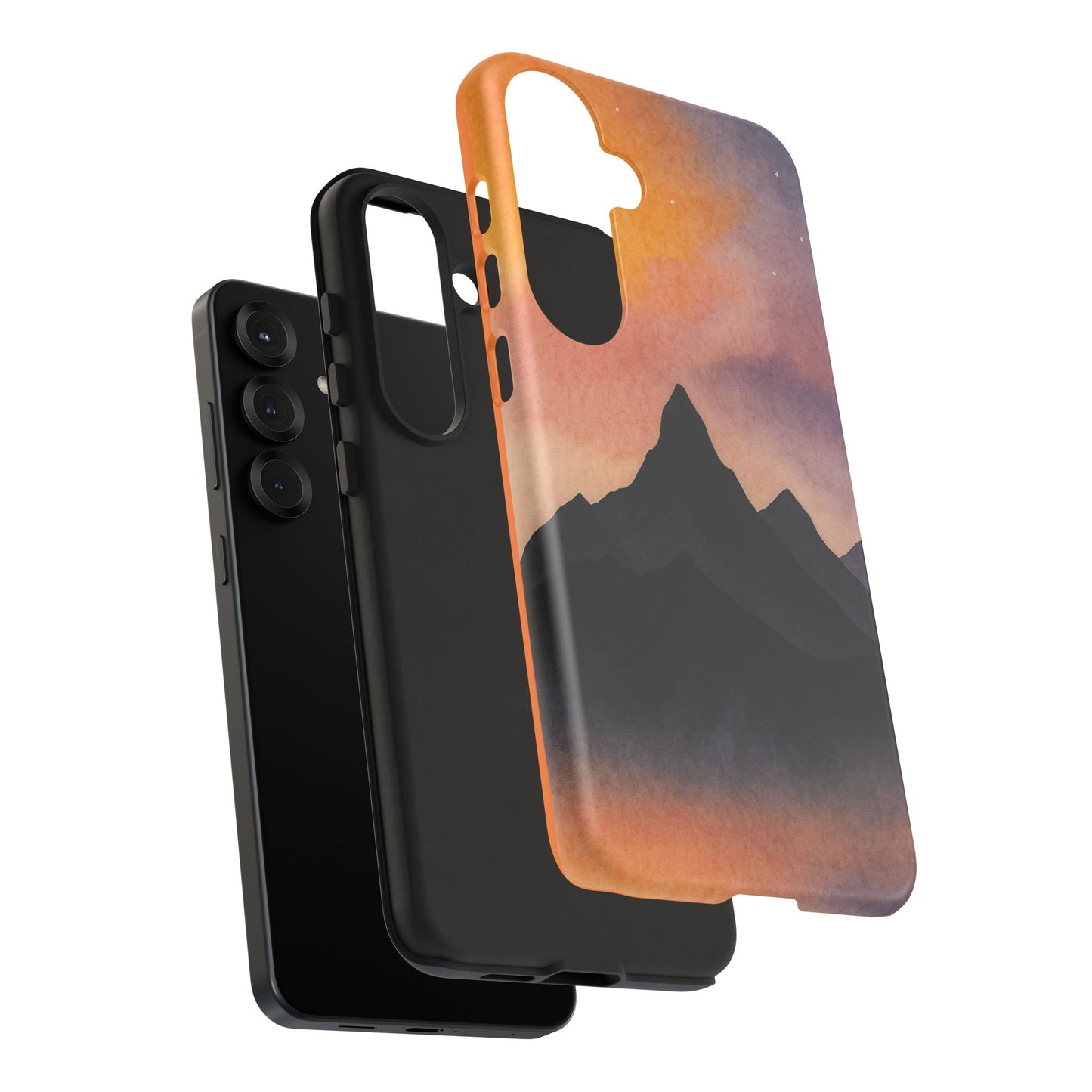 Mountain Sunset Phone Case, Nature Lover's Gift, Adventure Phone Cover, Unique Cellphone Accessories, Outdoor Enthusiast Decor