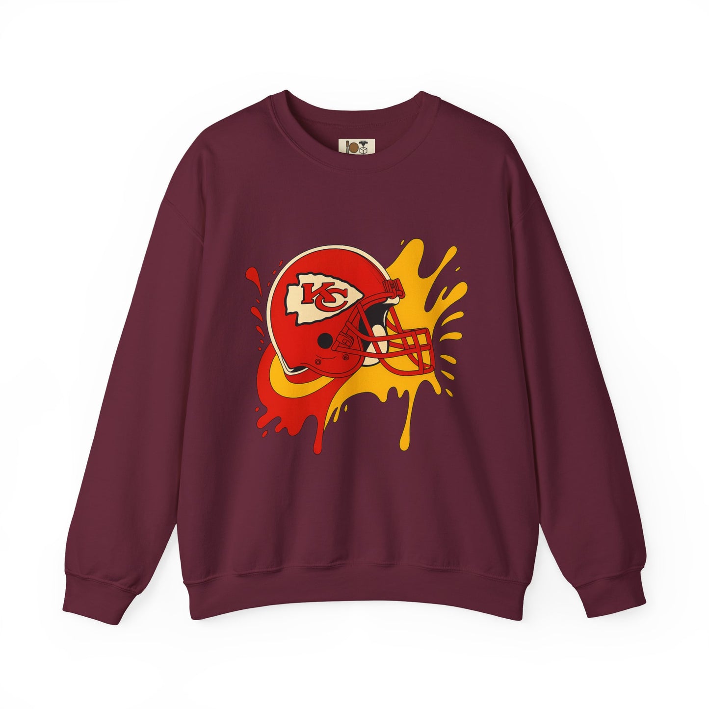Kansas City Football Sweatshirt, Cozy Game Day Crewneck, Unisex Sportswear, Perfect for Football Fans, Team Spirit Apparel, Holiday Gift