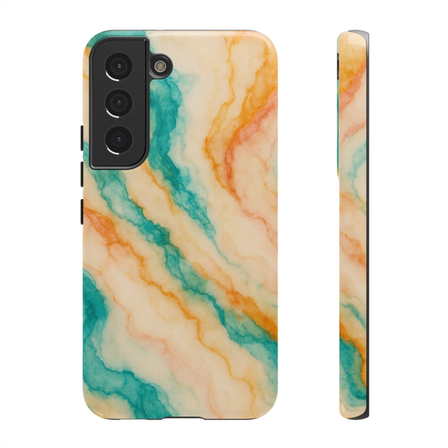 Stylish Phone Case - Tough Cases with Abstract Marble Design, Trendy Accessory, Gift for Her, Protective Case, Unique Phone Cover