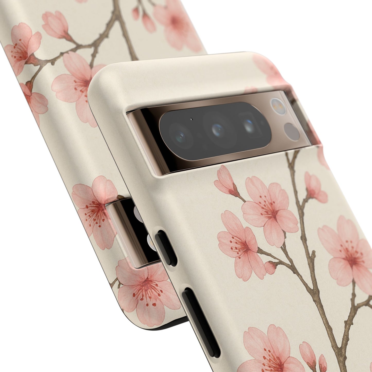 Cherry Blossom Phone Case, Floral Phone Cover, Tough Case for Gifts, Spring Decor, Cute Tech Accessories, Nature Lover's Gift