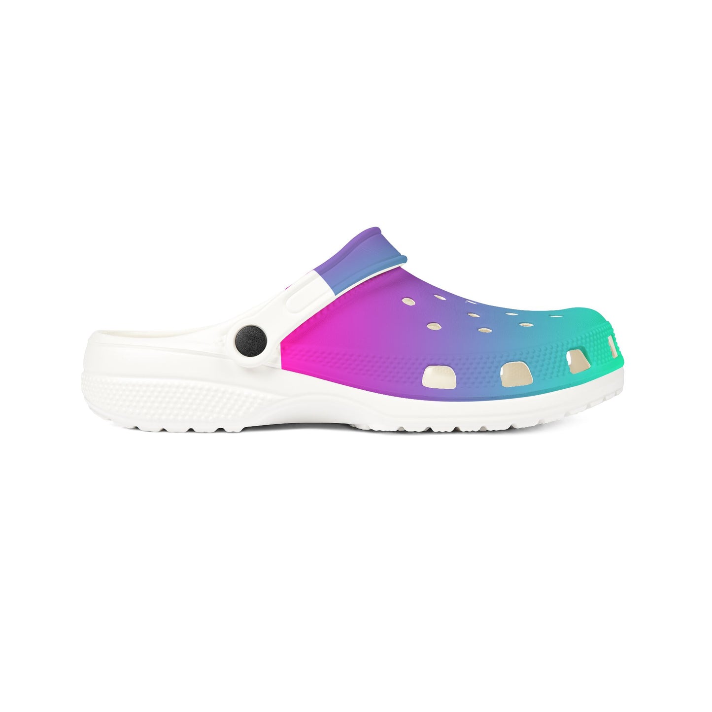 Vibrant AOP EVA Foam Clogs, Trendy Slip-On Shoes for Summer, Beachwear Footwear, Colorful Casual Footwear, Unique Summer Gift