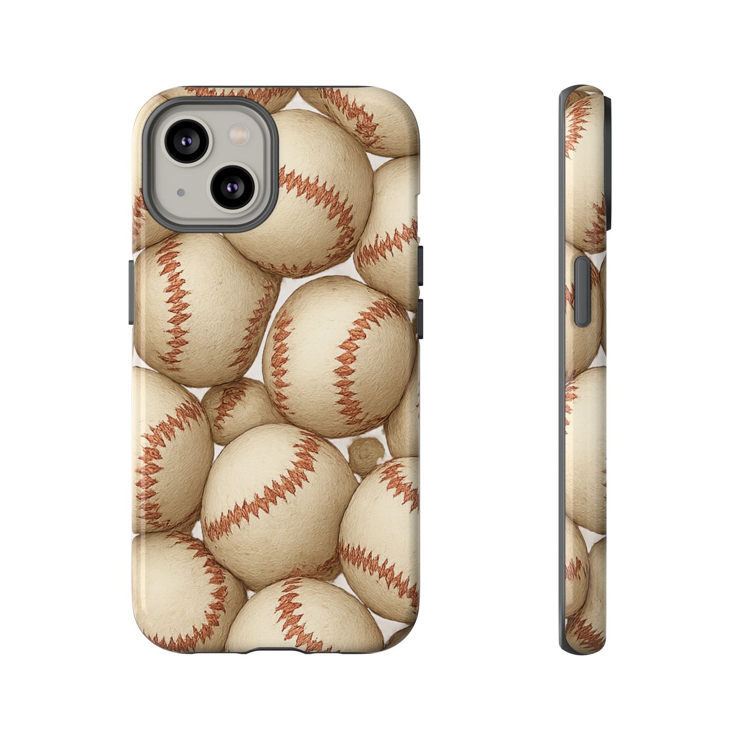 Baseball Phone Case, Tough Cases for Sports Fans, Custom iPhone Cover, Unique Gift for Baseball Lovers, Durable Protection
