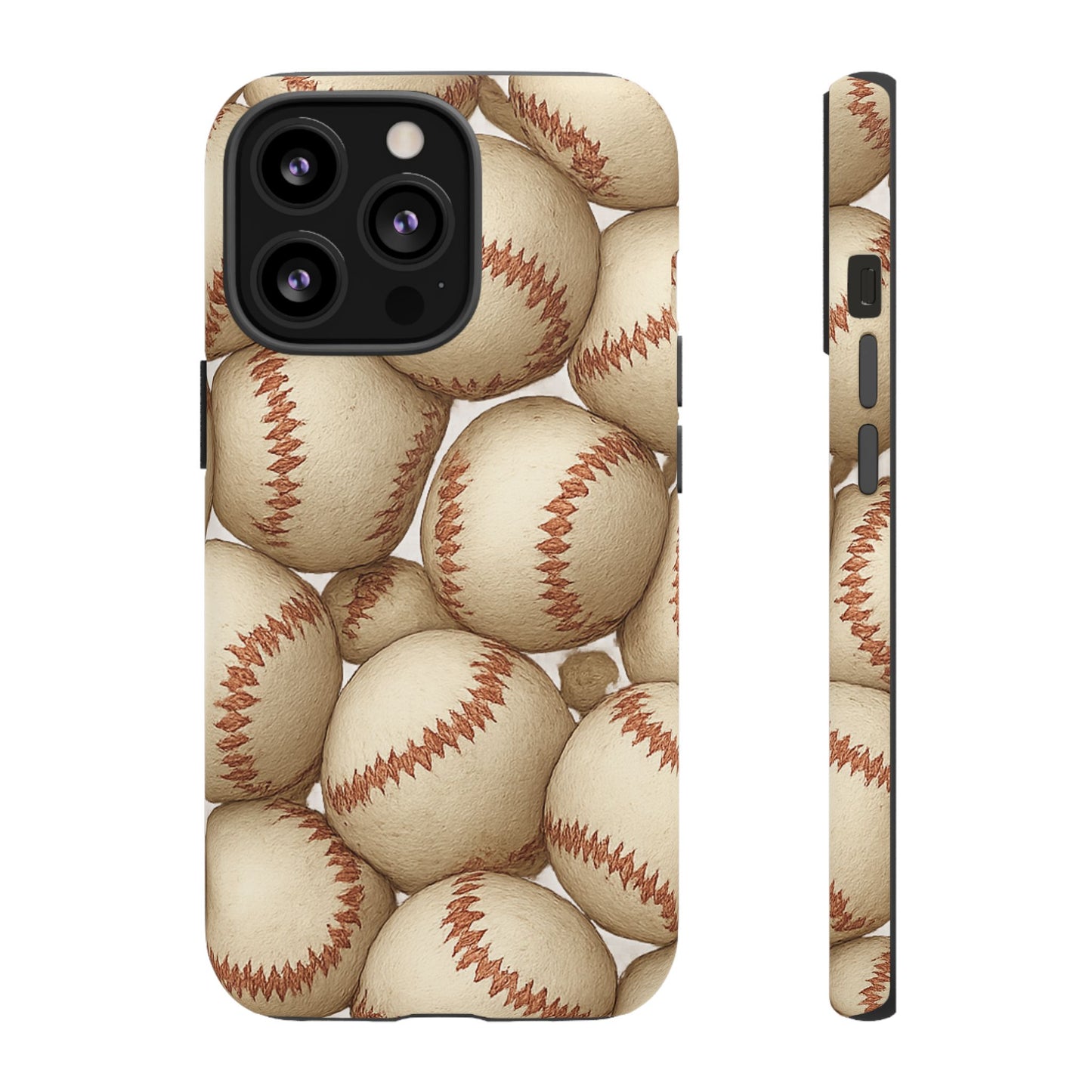Baseball Phone Case, Tough Cases for Sports Fans, Custom iPhone Cover, Unique Gift for Baseball Lovers, Durable Protection