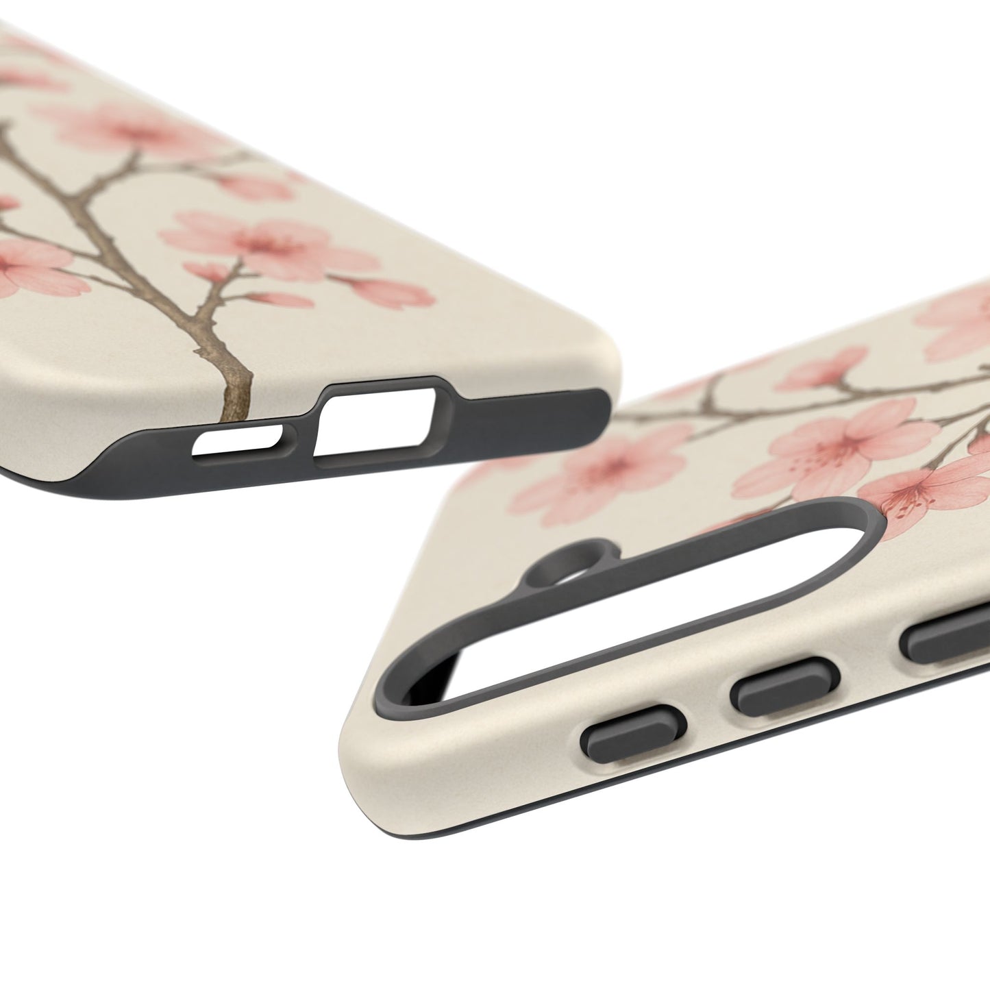 Cherry Blossom Phone Case, Floral Phone Cover, Tough Case for Gifts, Spring Decor, Cute Tech Accessories, Nature Lover's Gift