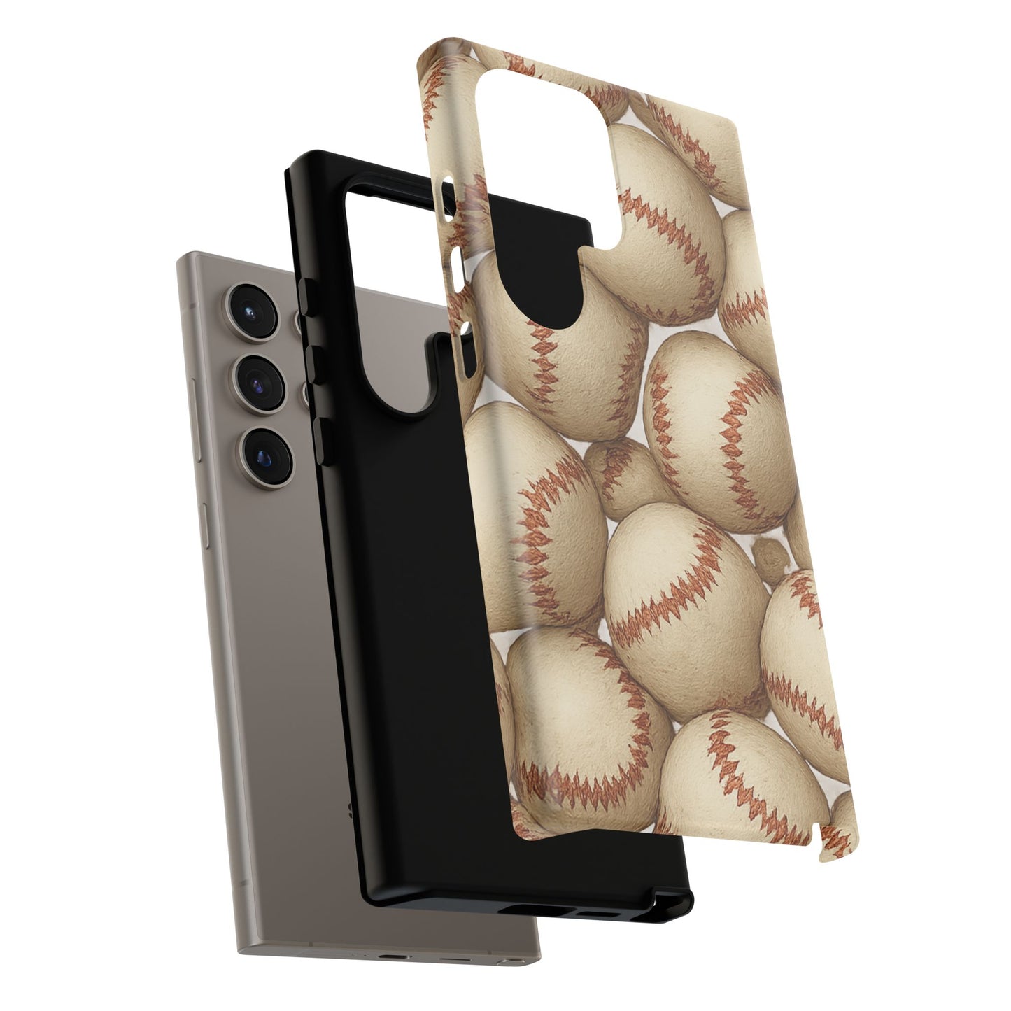 Baseball Phone Case, Tough Cases for Sports Fans, Custom iPhone Cover, Unique Gift for Baseball Lovers, Durable Protection