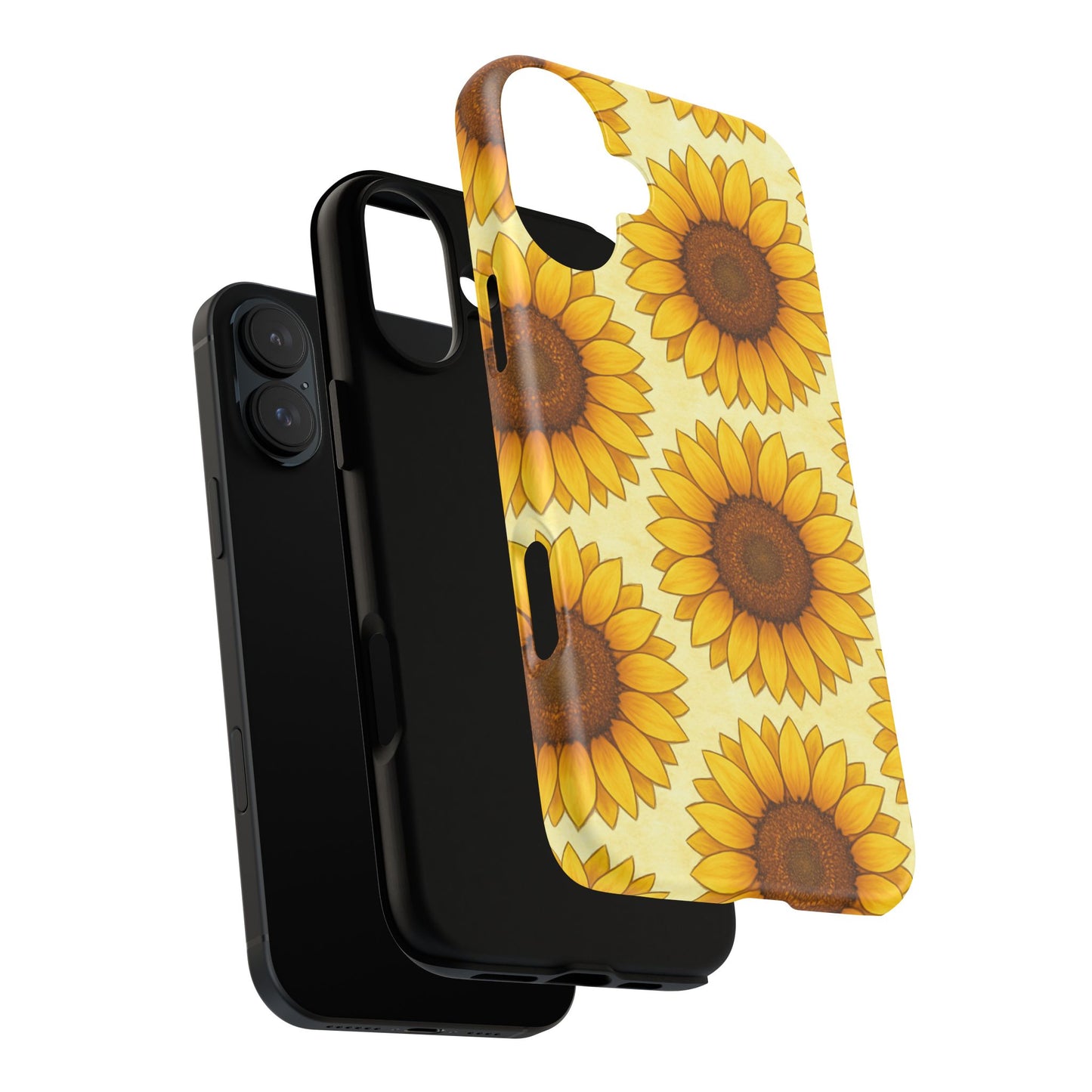 Sunflower Phone Cases - Tough Cases for Nature Lovers, Gift for Friends, Floral Design, Protective Case, Sunflower Decor