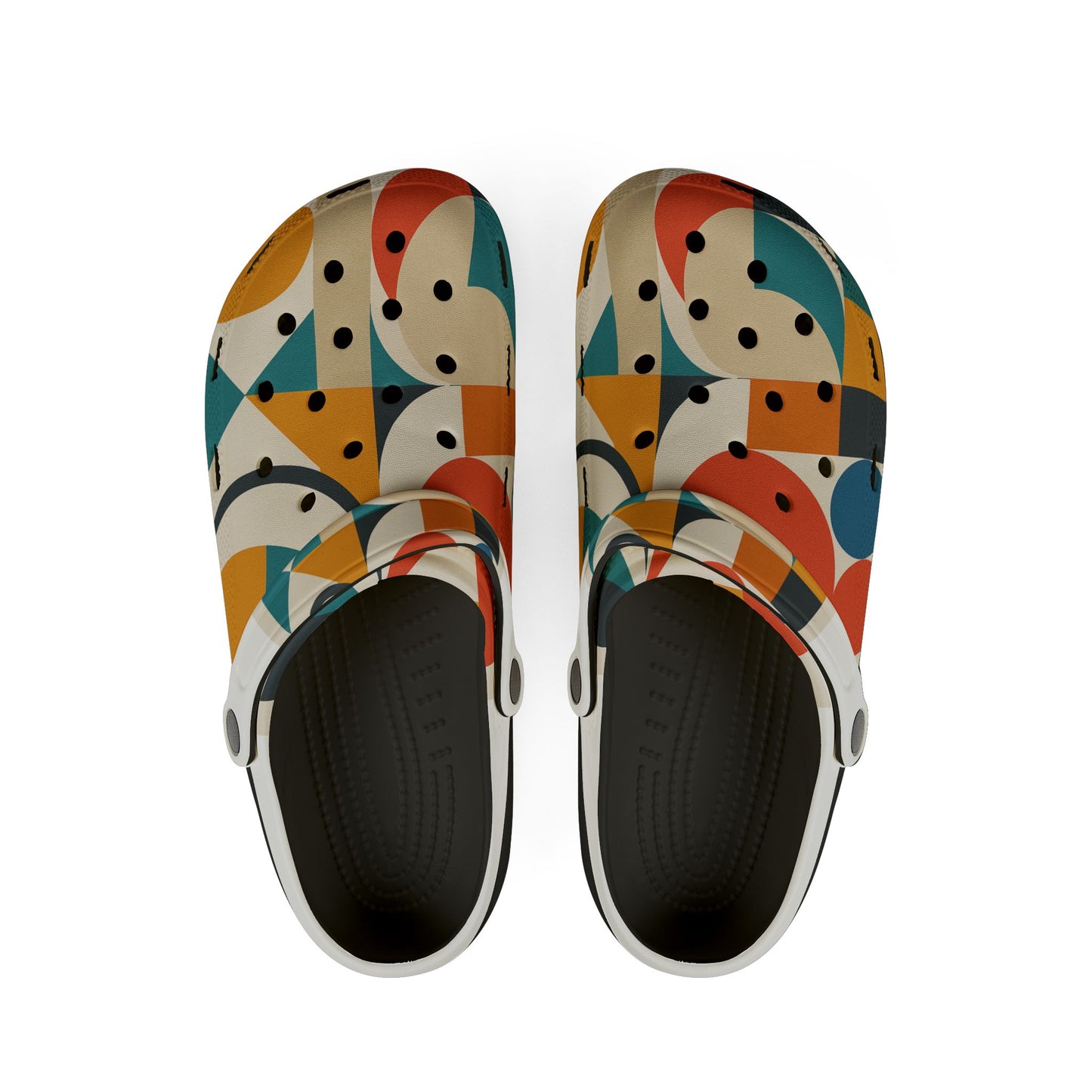 Colorful AOP EVA Foam Clogs, Funky Footwear, Casual Comfort Shoes, Trendy Summer Slippers, Fun Gift for Beach Days