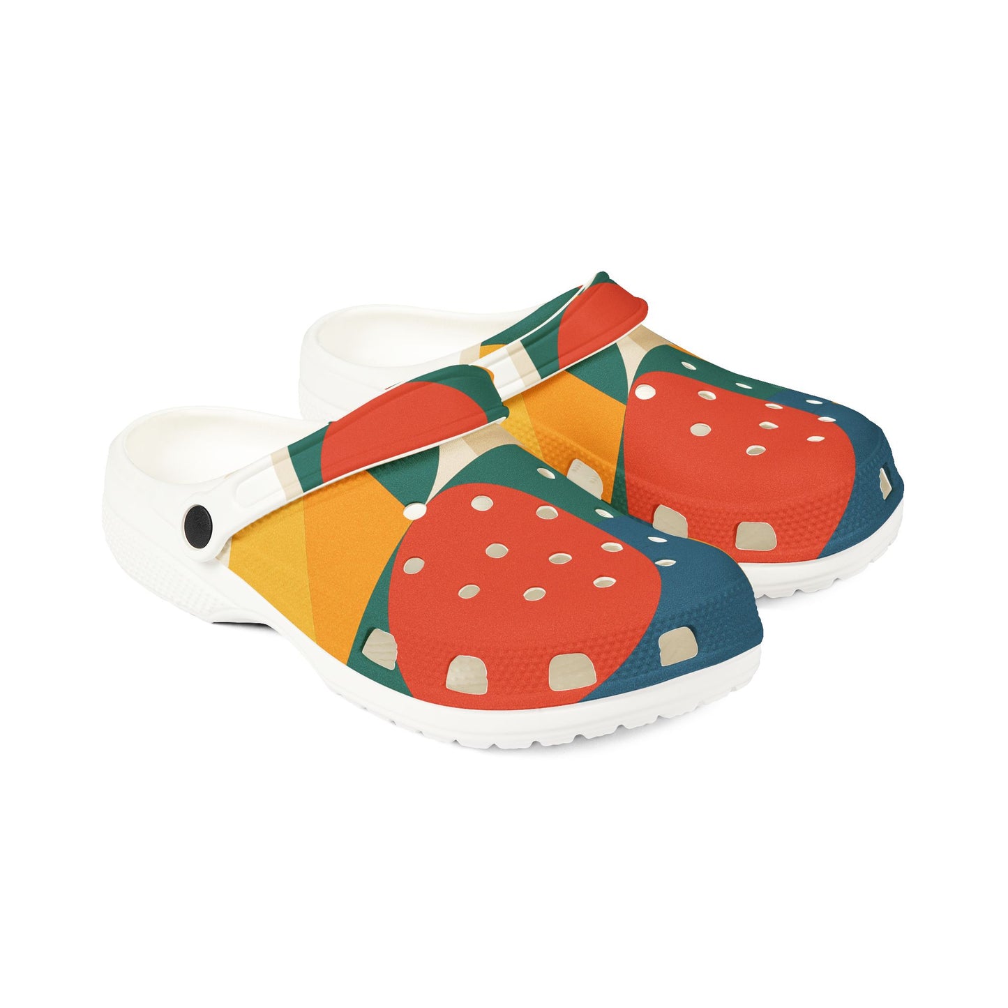 Colorful EVA Foam Clogs - Fun, Lightweight Shoes for Everyday Wear, Ideal for Summer, Gardening, Beach, Festivals, Family Outings