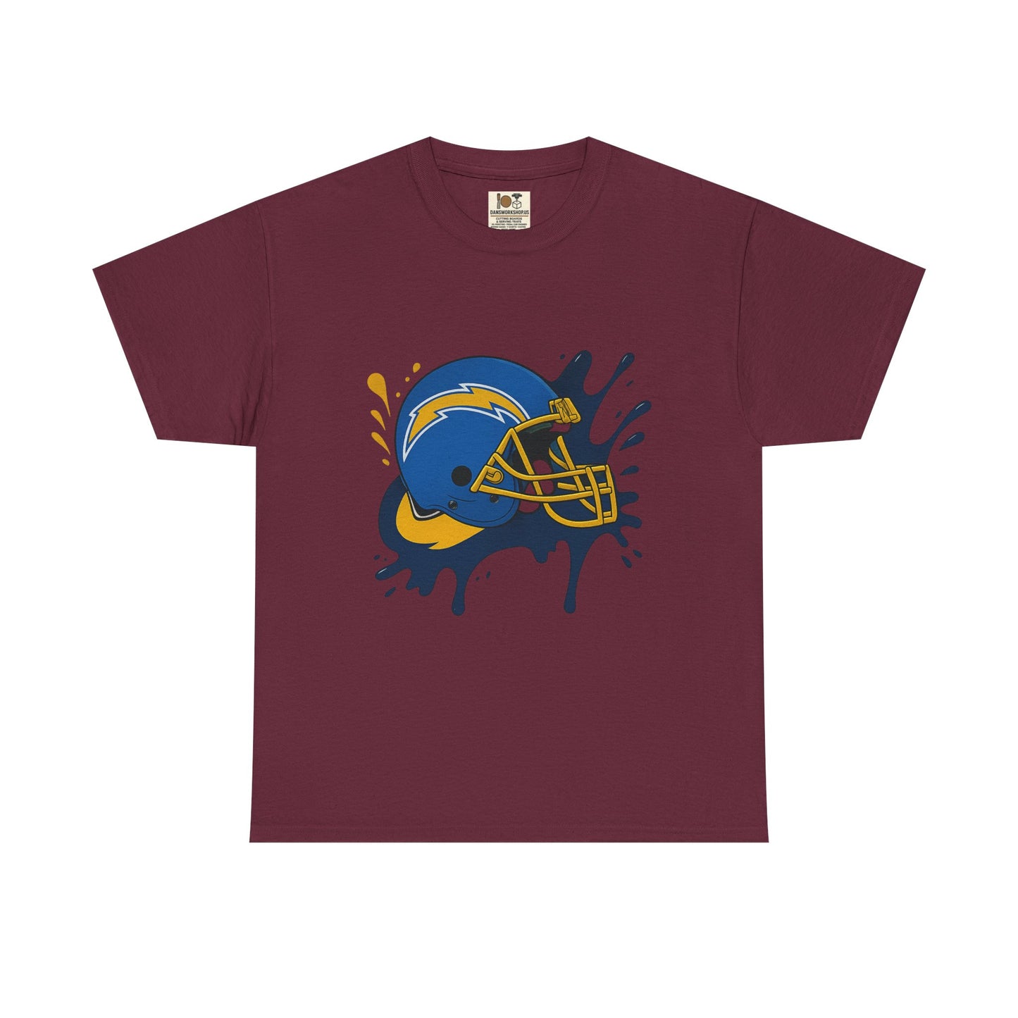 Football Passion Unisex Heavy Cotton Tee | Sports Fan Apparel, Game Day Shirt, Gift for Him/Her, Birthday Present, Team Spirit Wear