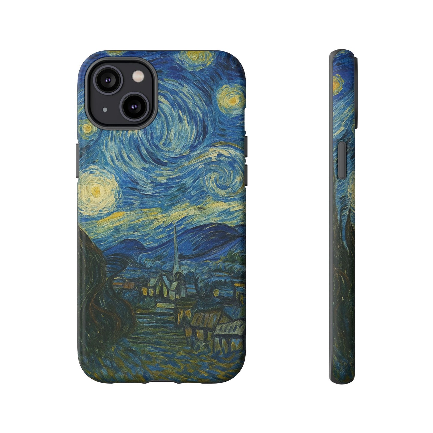 Starry Night Phone Case, Artistic Cell Phone Cover, Gift for Art Lovers, Unique Phone Accessory, Birthday Gift for Him/Her, Tough Cases