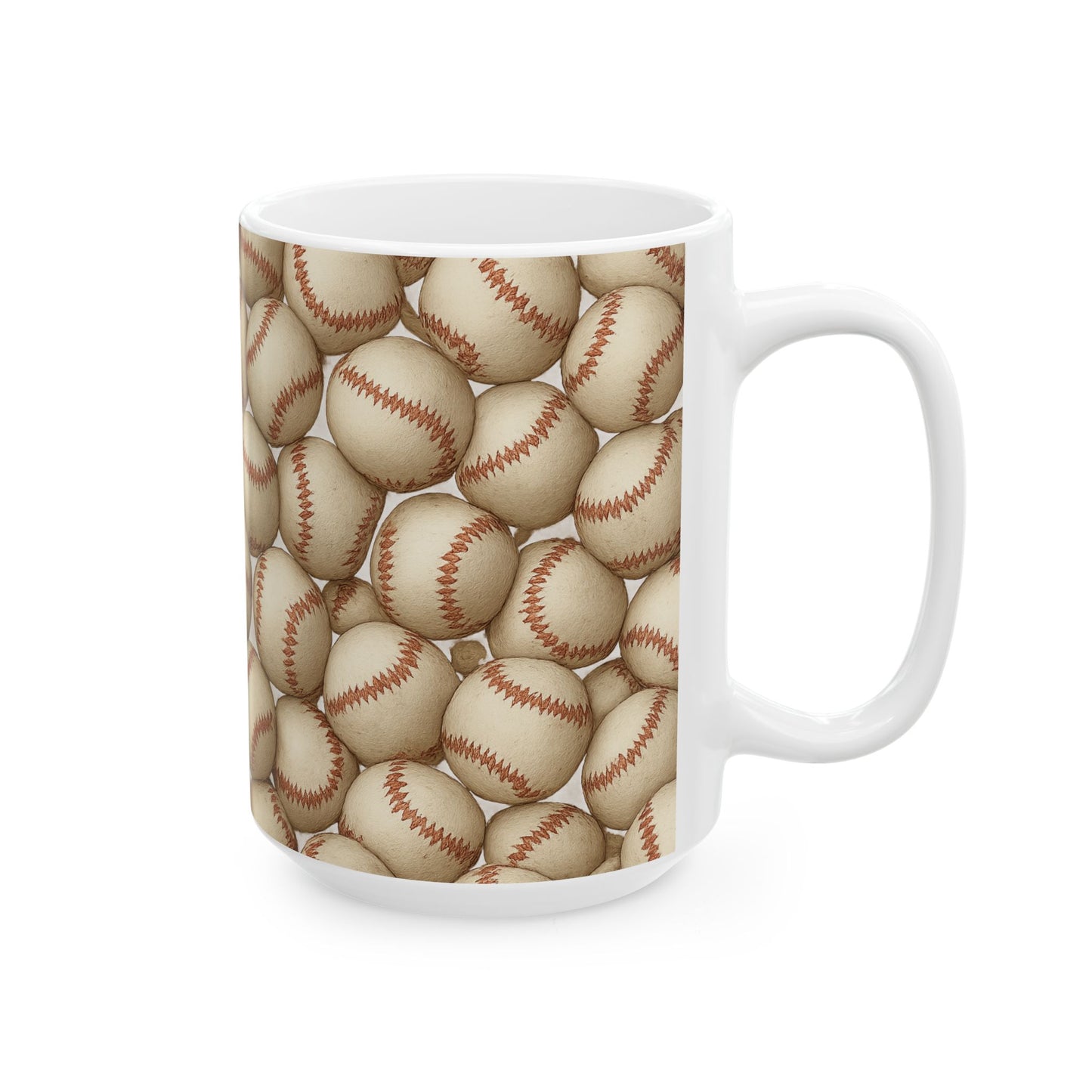 Baseball Lover's Ceramic Mug | Perfect Gift for Sports Fans, Coffee Lovers, Father's Day, Baseball Season, Collectible Mug