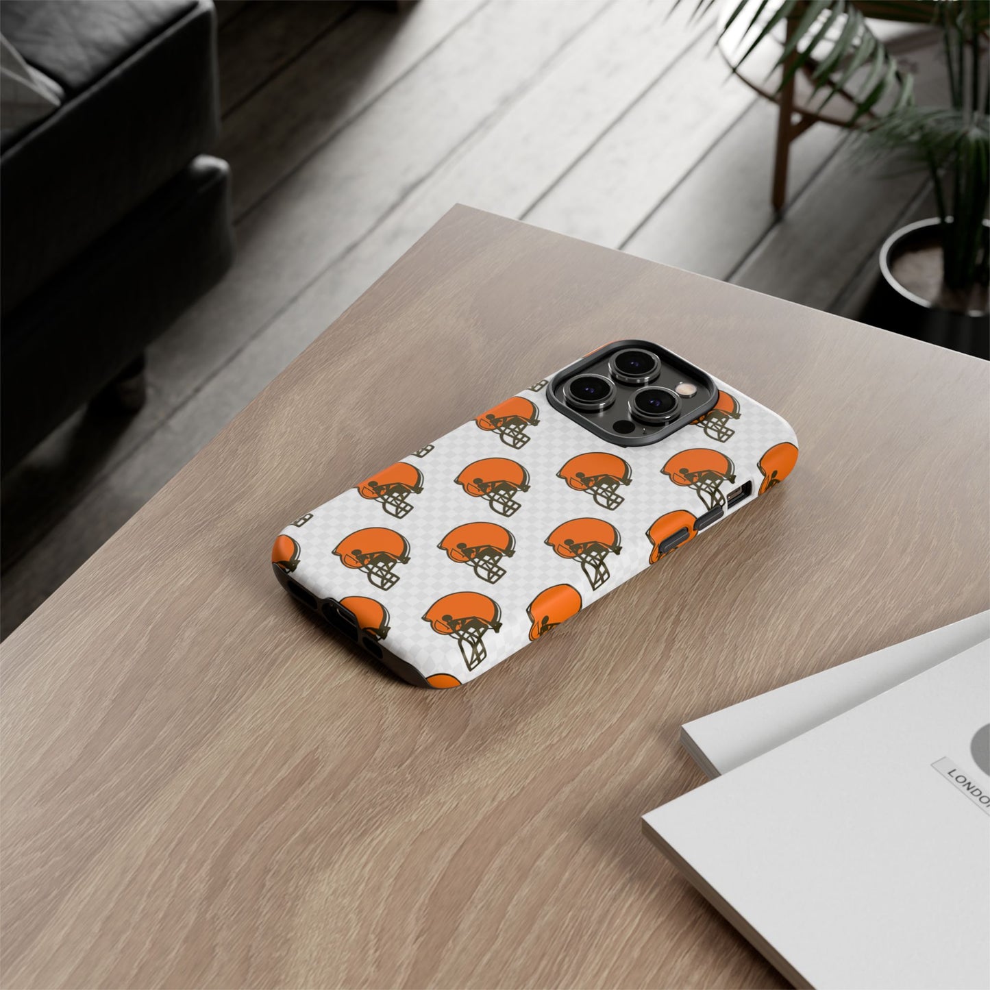 Cleveland Football Phone Case, Tough Cases for NFL Fans, Sporty Mobile Cover, Gifts for Football Lovers, Unique Team Merchandise