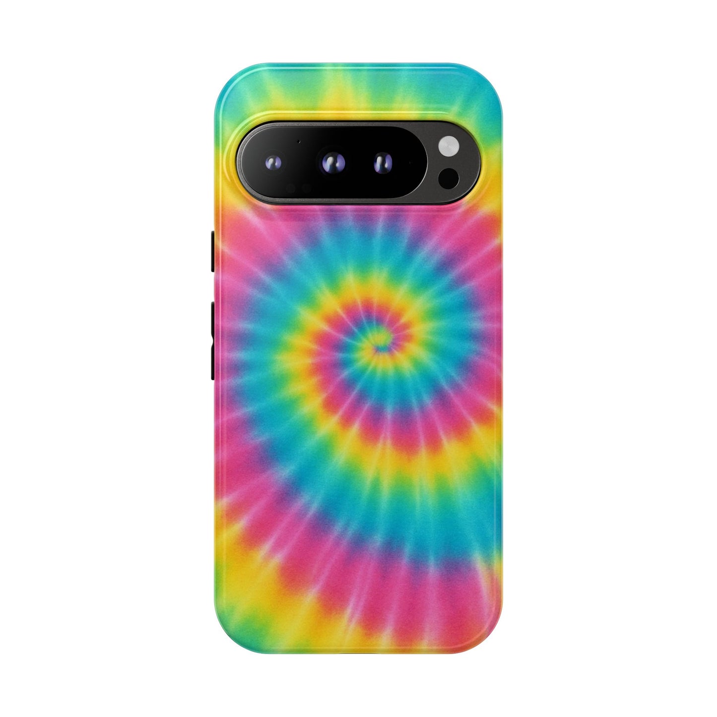 Colorful Tie-Dye Phone Case, Vibrant Phone Cover, Boho Style Accessory, Gift for Teens, Trendy Phone Accessories