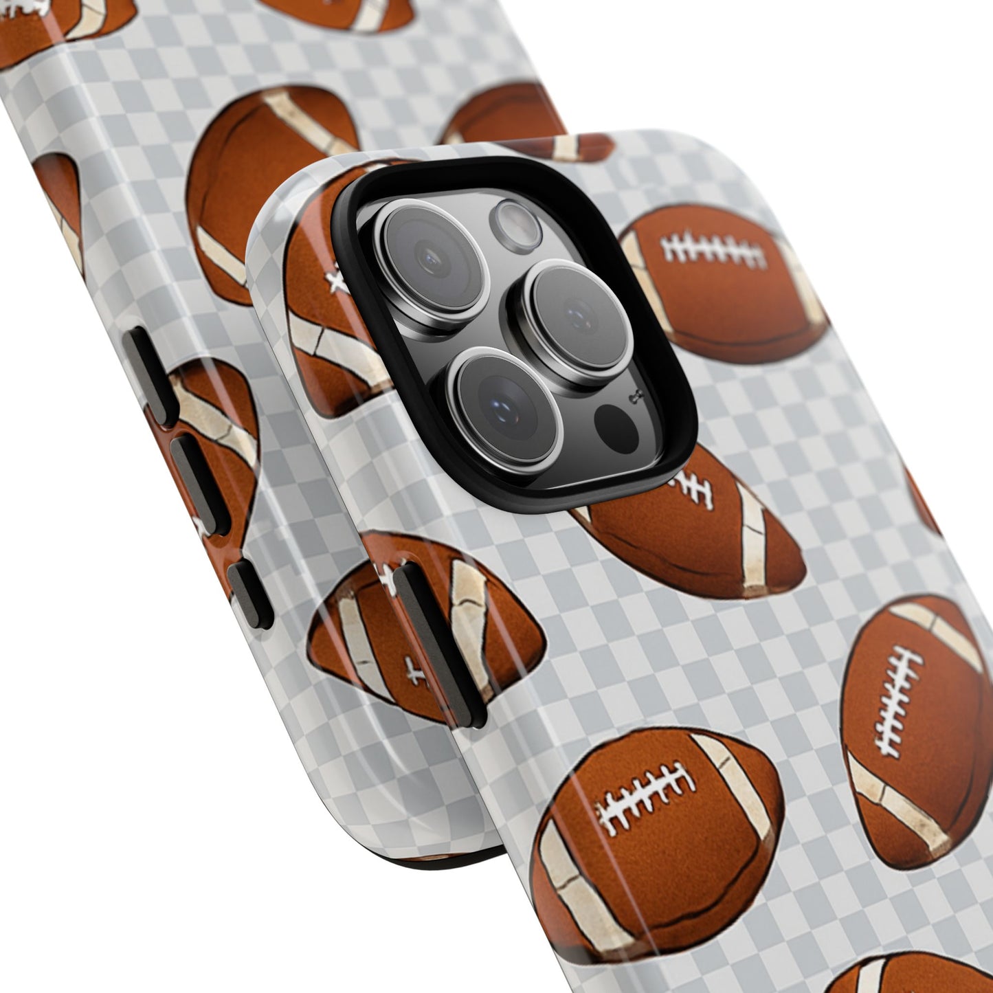 Football Phone Case, Tough Cases for Sports Fans, Unique Gift for Football Lovers, Protective Decor, Athletic Accessories