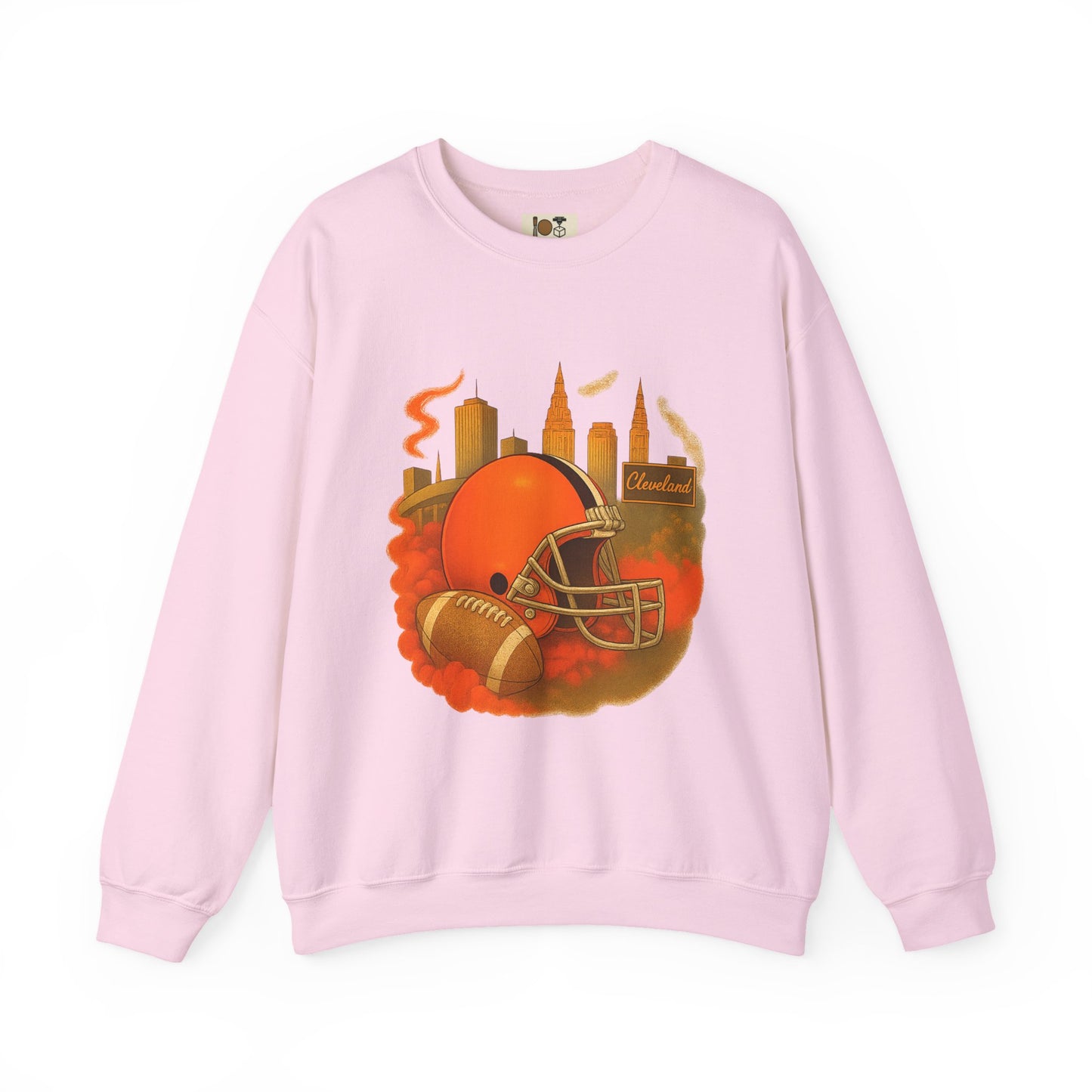 Cleveland Football Crewneck Sweatshirt