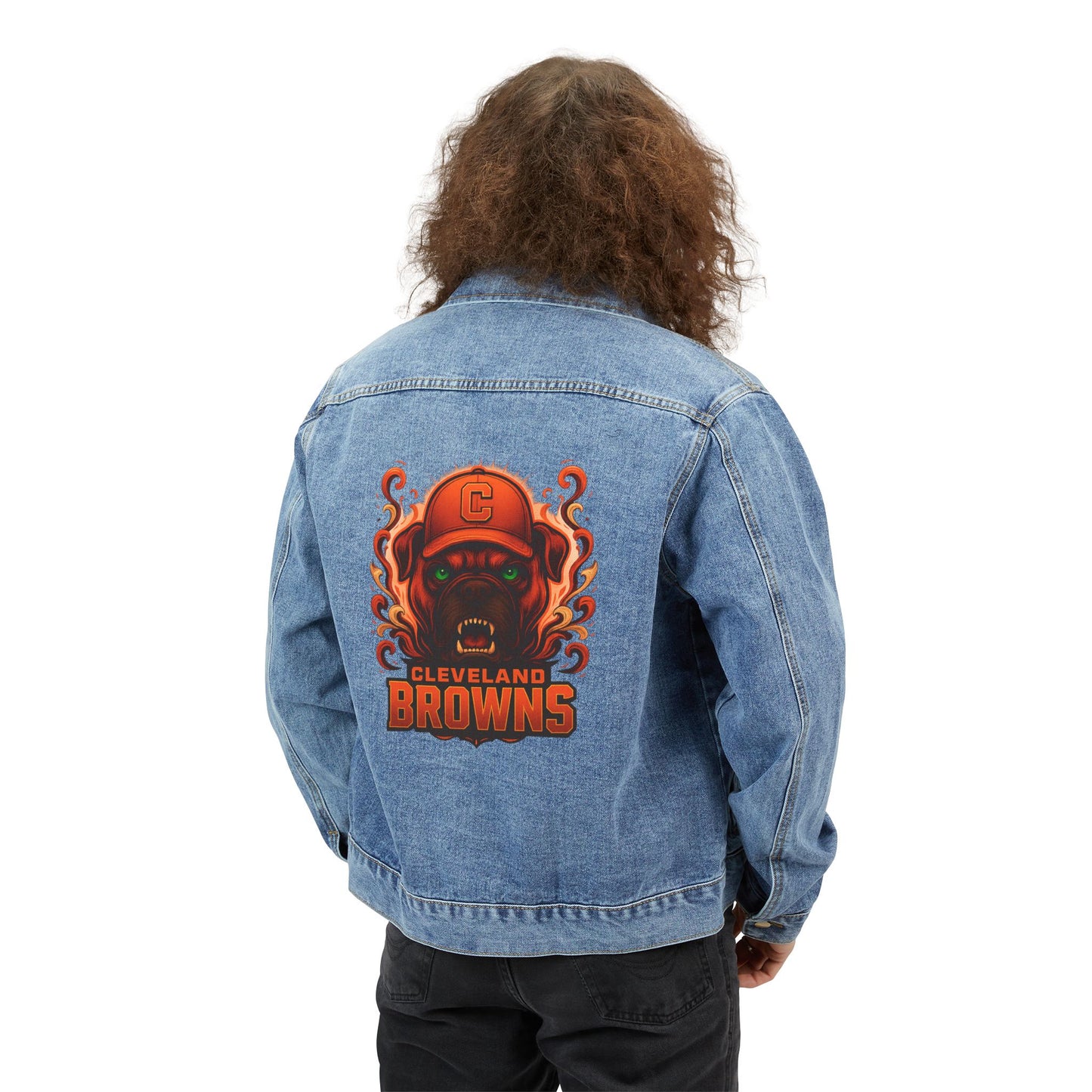 cleveland browns Denim Jacket
