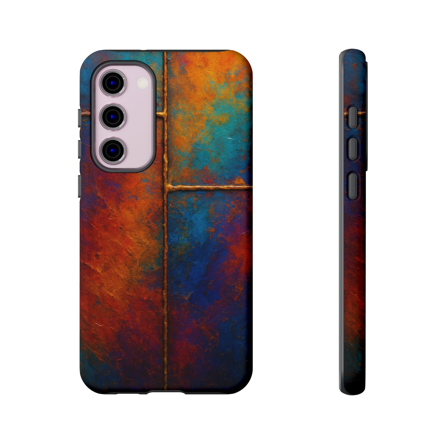 Vibrant Phone Case, Colorful Tough Case Cover, Artistic Phone Protector, Unique Smartphone Accessories, Gift for Tech Lovers