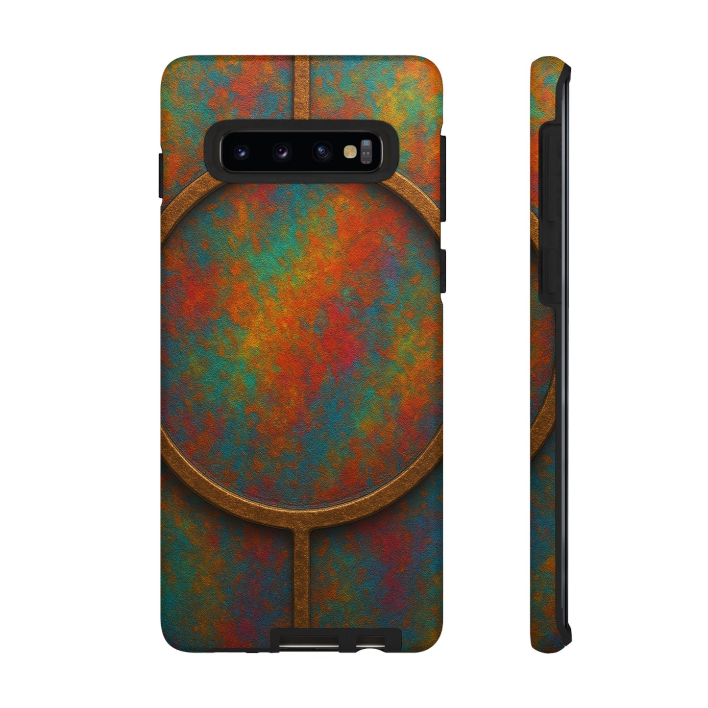 Colorful Tough Phone Case, Durable Cell Cover, Vibrant Protection Case, Unique Tech Accessory, Great Gift for Phone Lovers