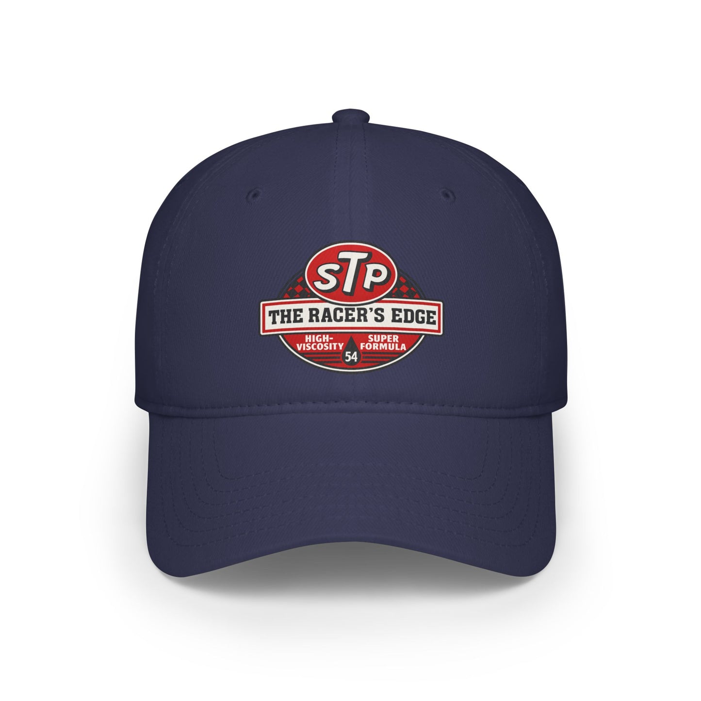 Racing Enthusiast Low Profile Baseball Cap - Adjustable Hat for Fans, Gift for Car Lovers, Red Cap for Events, Sports Cap, Trendy Headwear
