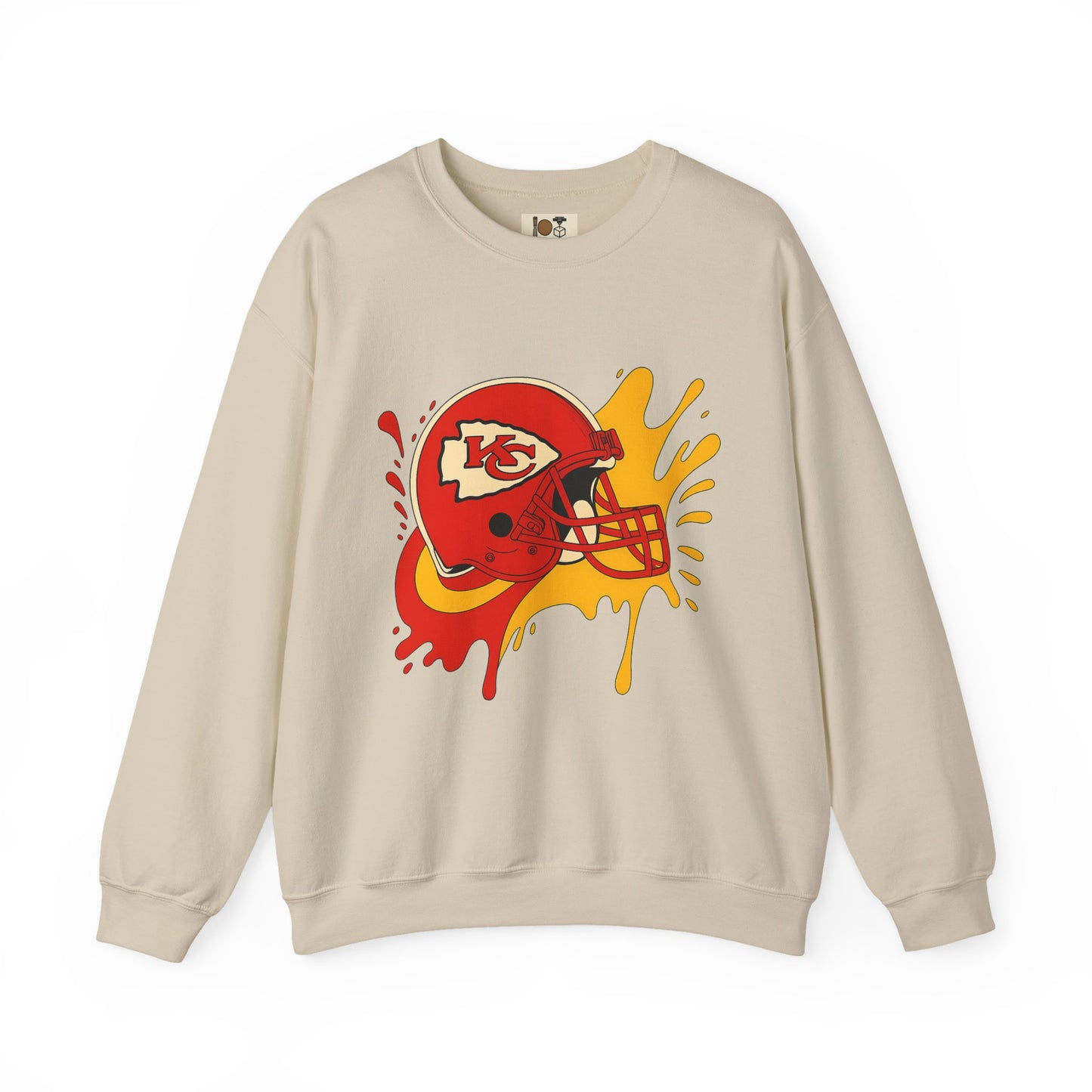 Kansas City Football Sweatshirt, Cozy Game Day Crewneck, Unisex Sportswear, Perfect for Football Fans, Team Spirit Apparel, Holiday Gift