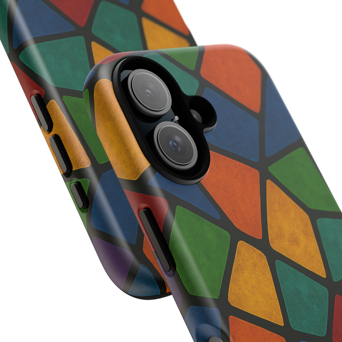 Colorful Mosaic Phone Case, Tough Cell Phone Cover, Vibrant Smartphone Protector, Unique Gift for Weddings, Birthday, Holidays