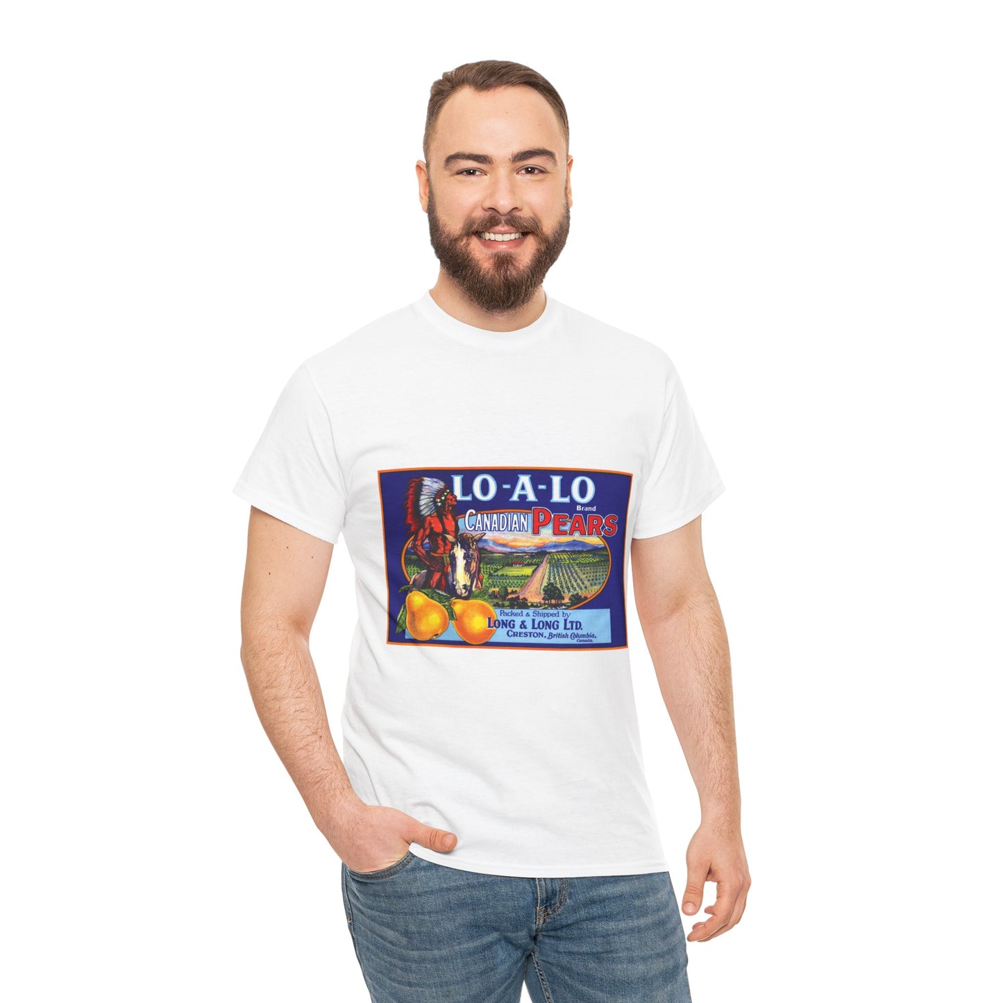 Vintage-Inspired Unisex Heavy Cotton Tee, Retro Graphic Shirt, Casual Wear, Gift for Fruit Lovers, Perfect for Summer Celebrations