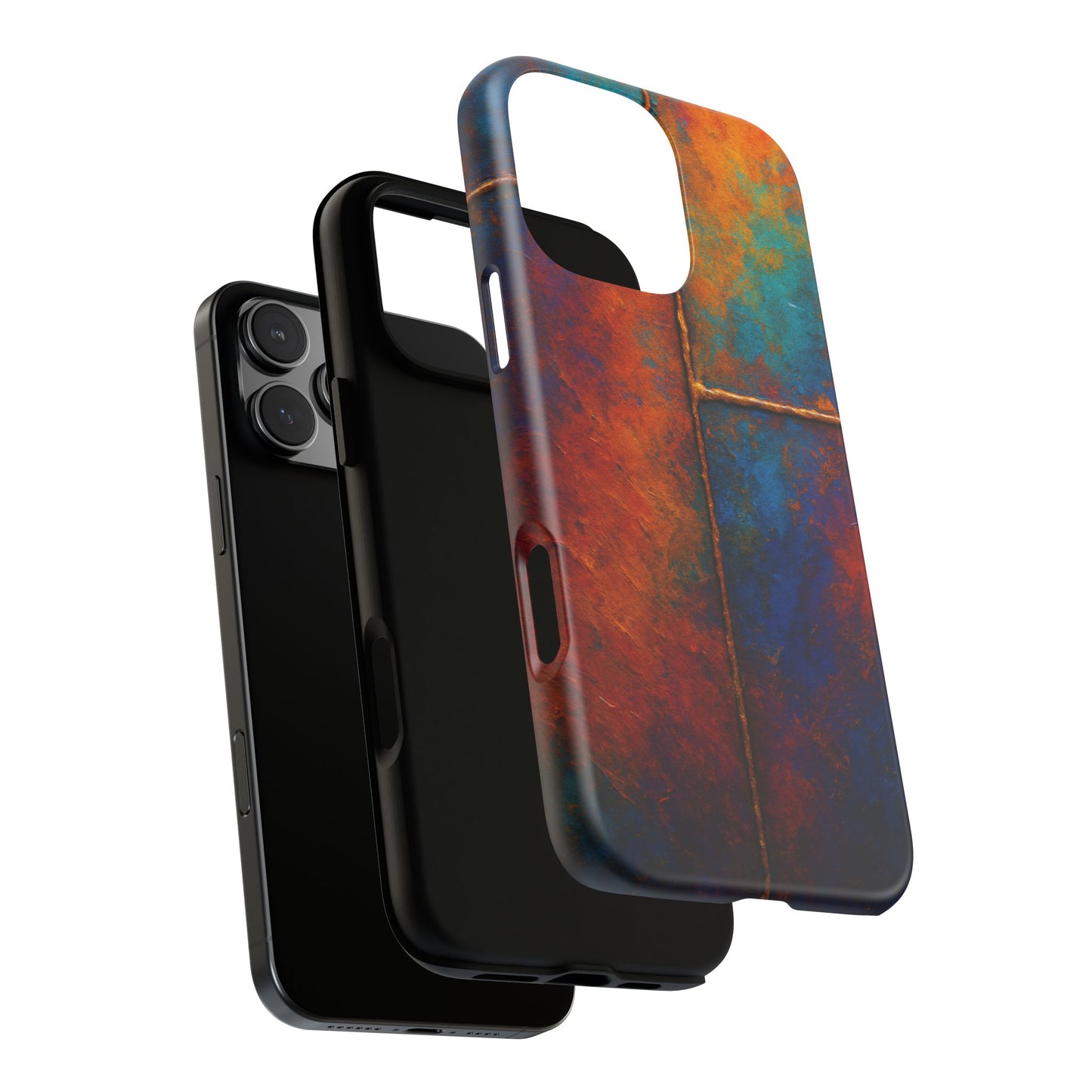Vibrant Phone Case, Colorful Tough Case Cover, Artistic Phone Protector, Unique Smartphone Accessories, Gift for Tech Lovers
