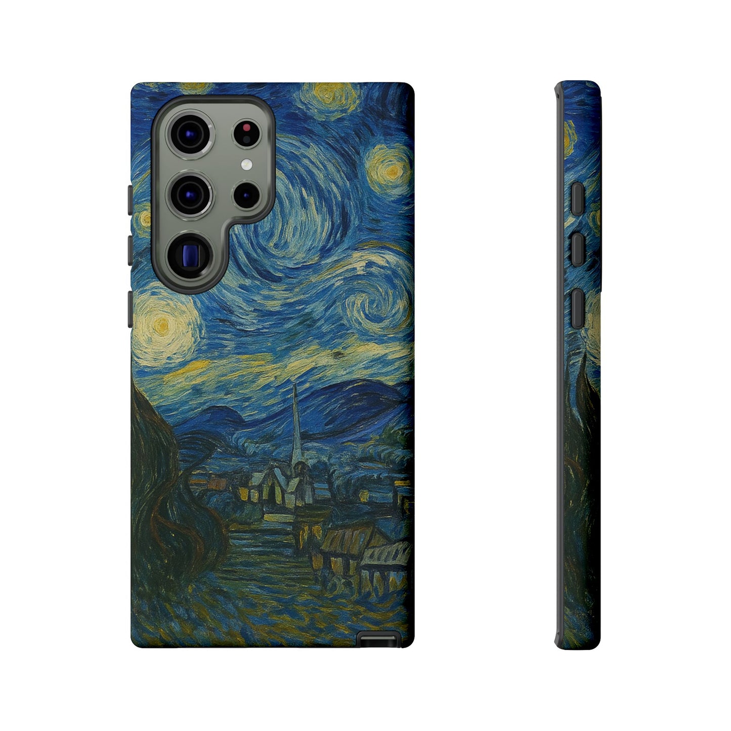 Starry Night Phone Case, Artistic Cell Phone Cover, Gift for Art Lovers, Unique Phone Accessory, Birthday Gift for Him/Her, Tough Cases
