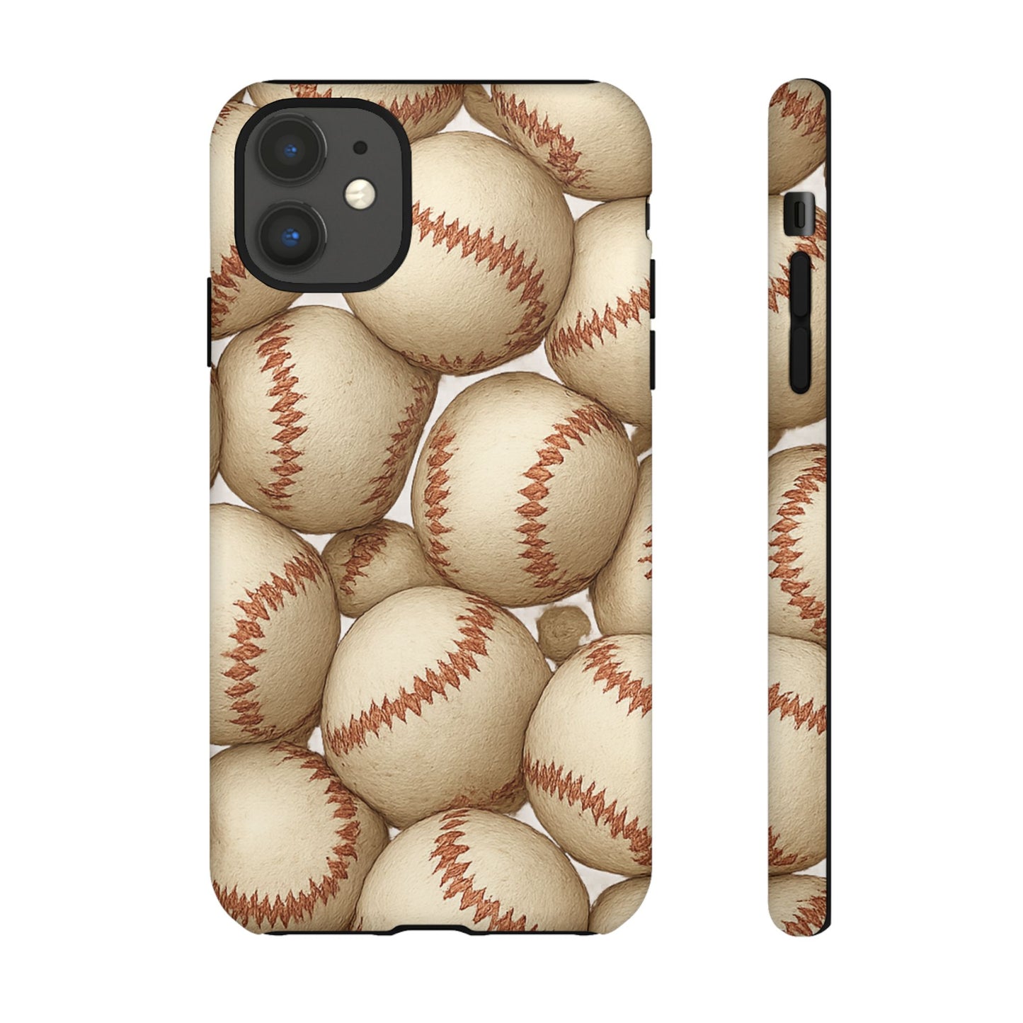 Baseball Phone Case, Tough Cases for Sports Fans, Custom iPhone Cover, Unique Gift for Baseball Lovers, Durable Protection